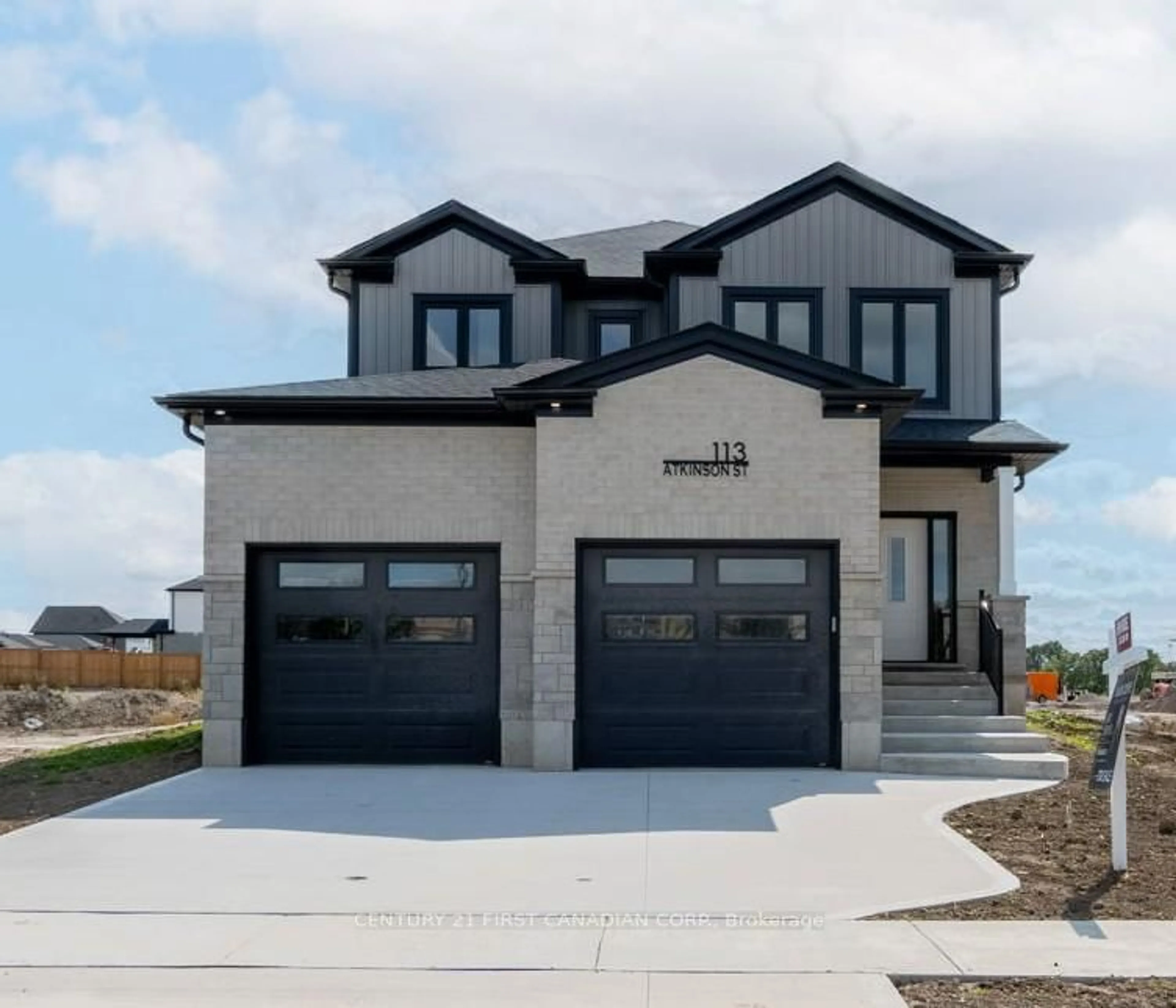 Home with brick exterior material, street for 113 Atkinson St, North Middlesex Ontario N0M 1A0