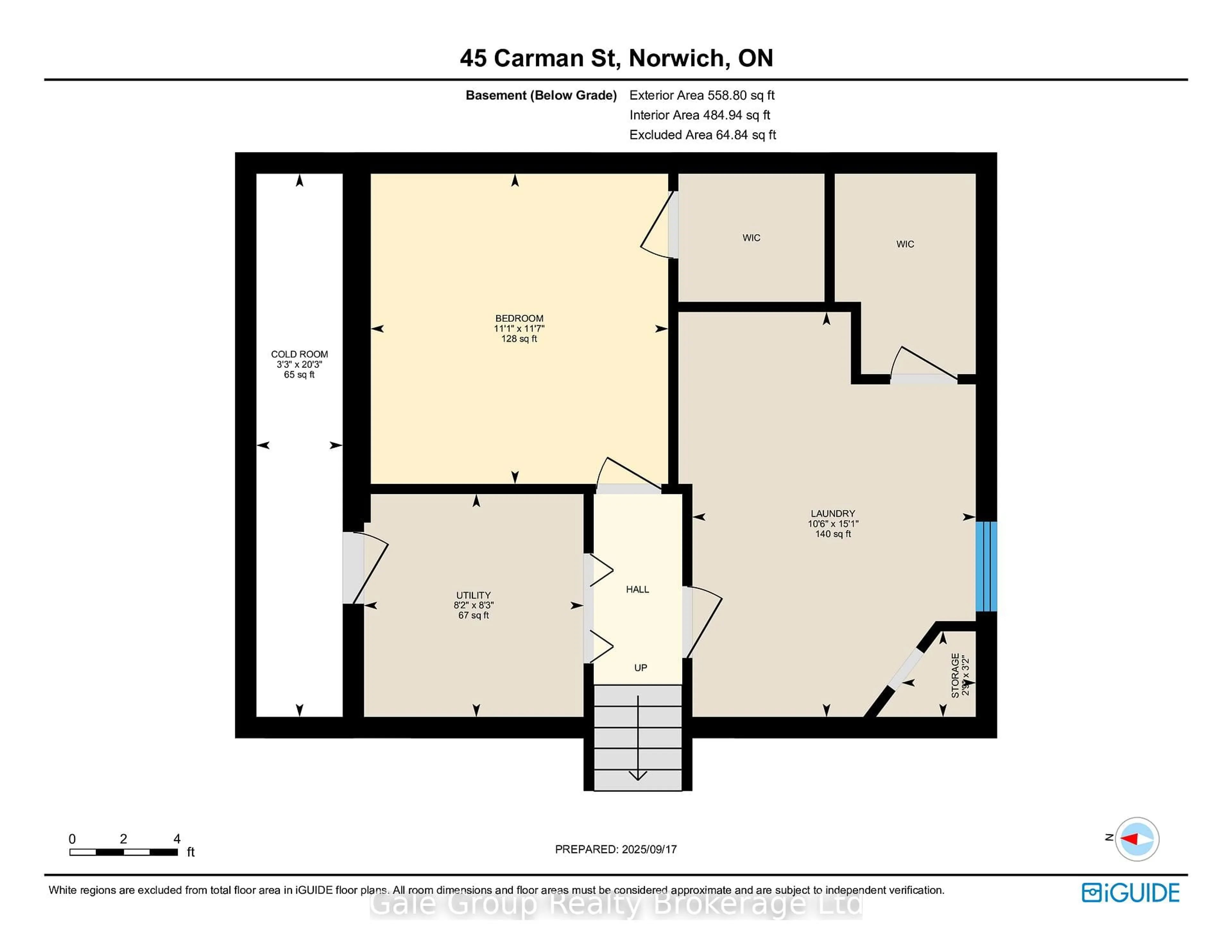 Floor plan for 45 Carman St, Norwich Ontario N0J 1P0