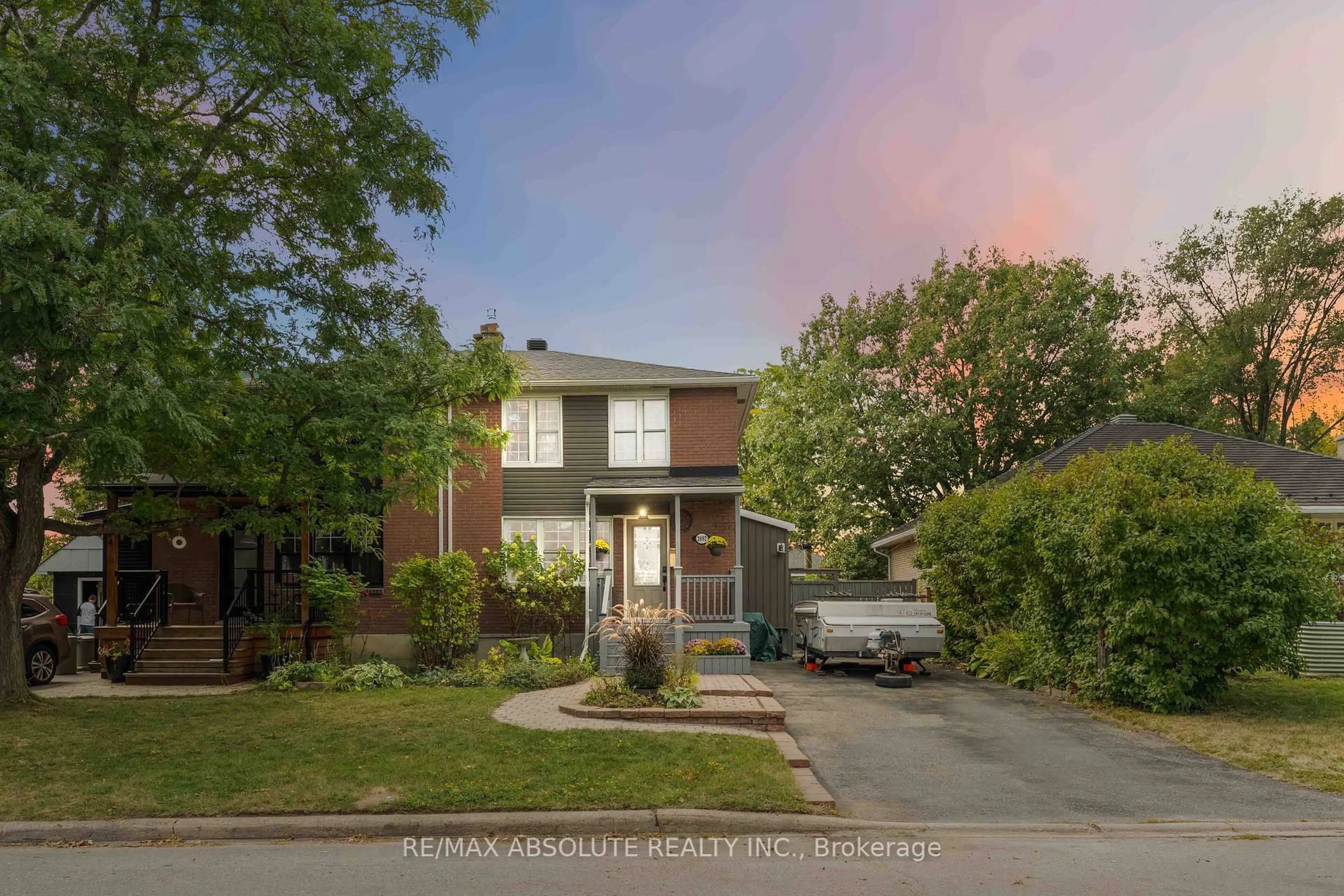 Home with brick exterior material, street for 2492 Chasseur Ave, Ottawa Ontario K1V 8E8