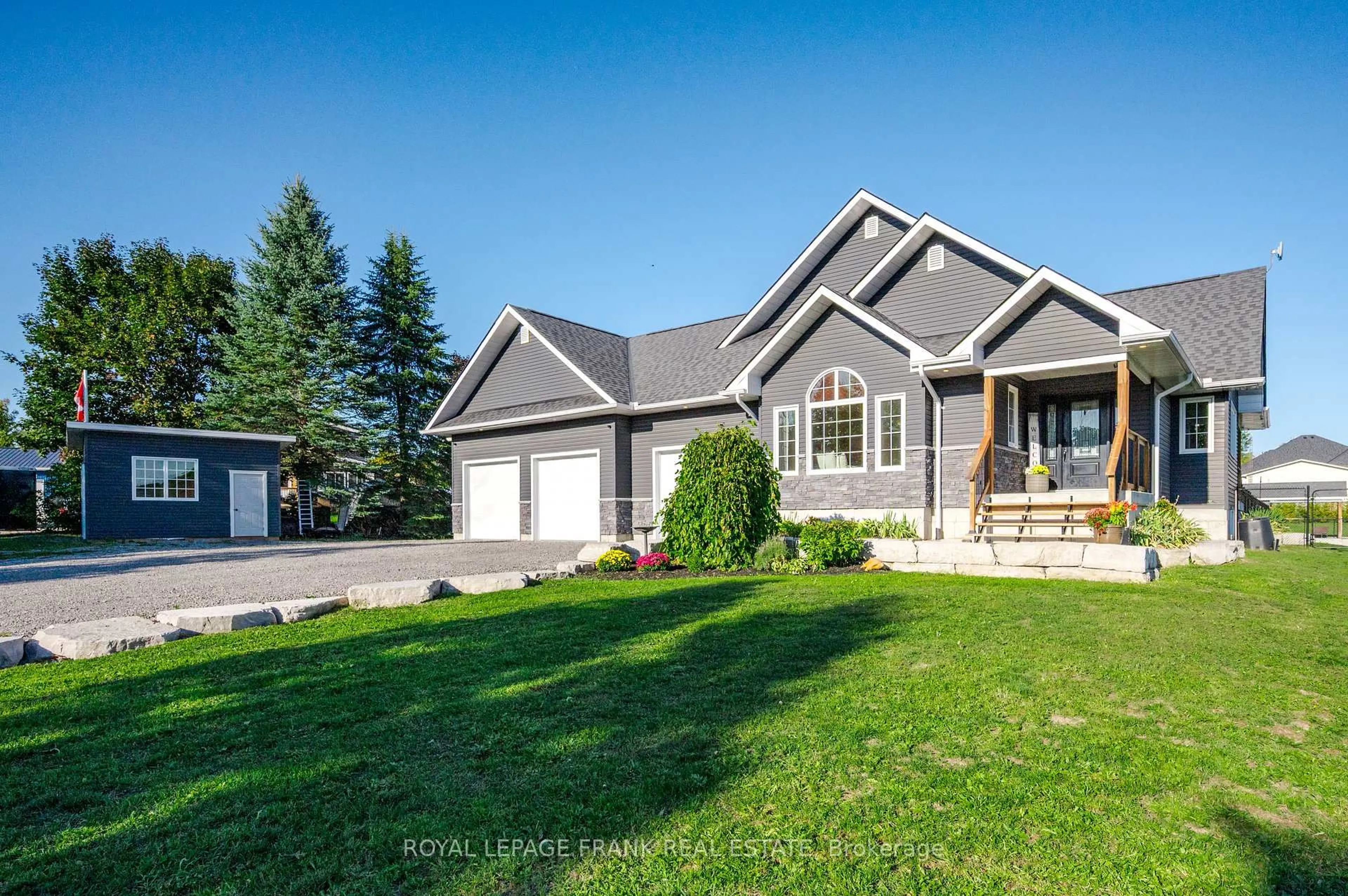 Home with vinyl exterior material, street for 1229 Asphodel 7th Line, Asphodel-Norwood Ontario K0L 1Y0