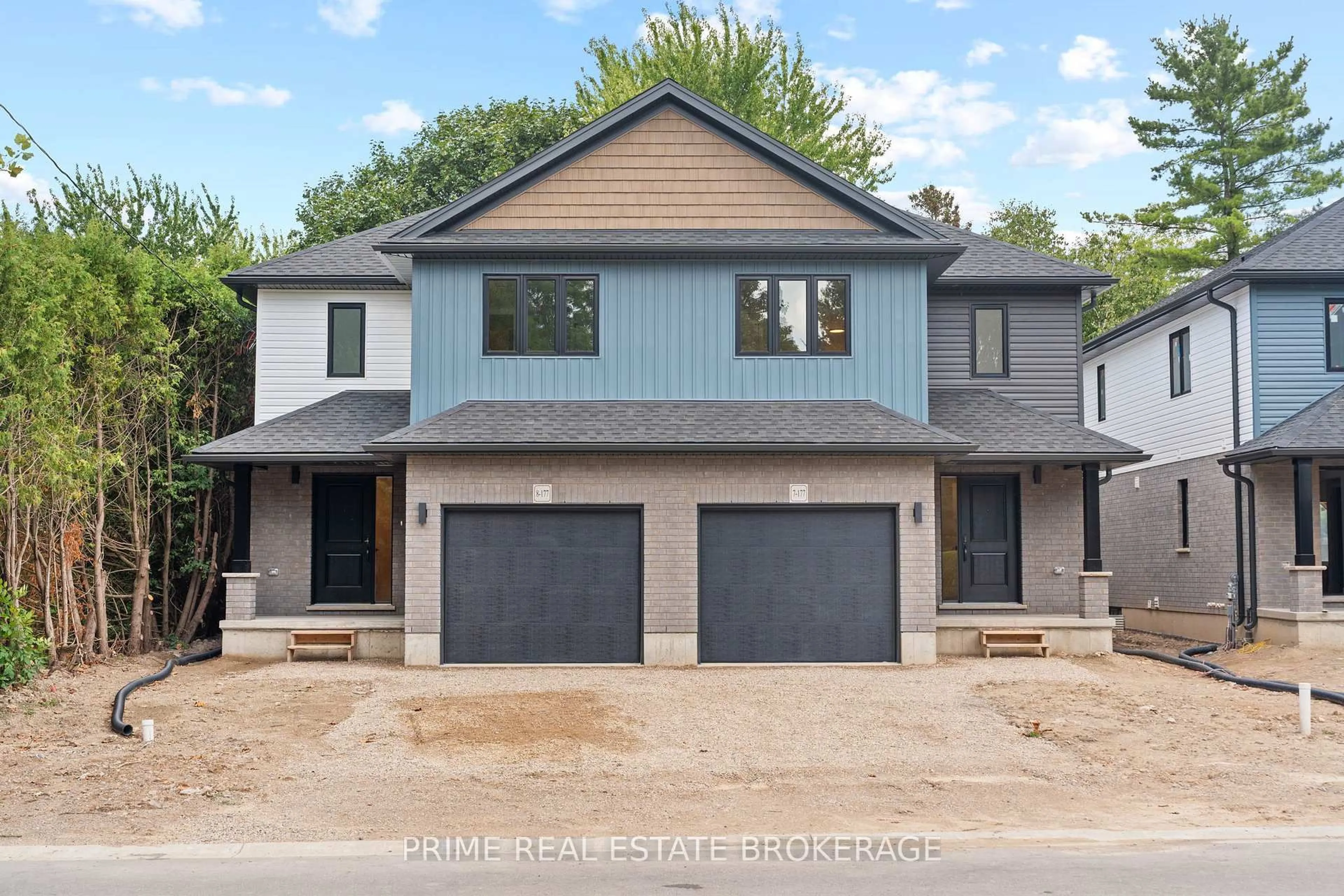 Home with brick exterior material, street for 177 Chestnut St #8, Lucan Biddulph Ontario N0M 2J0