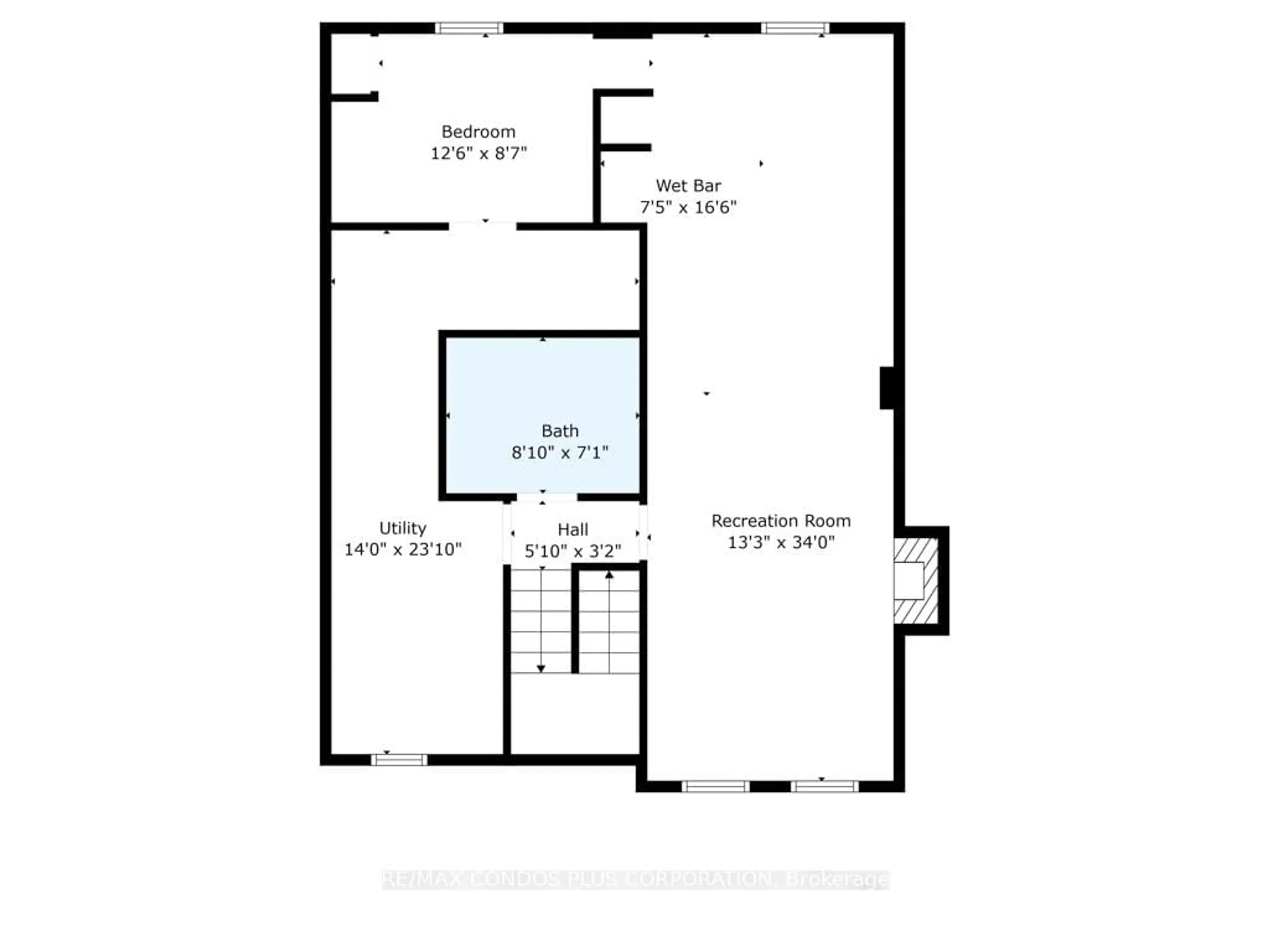 Floor plan for 577 Mackechnie Cres, Cobourg Ontario K9A 4Y1