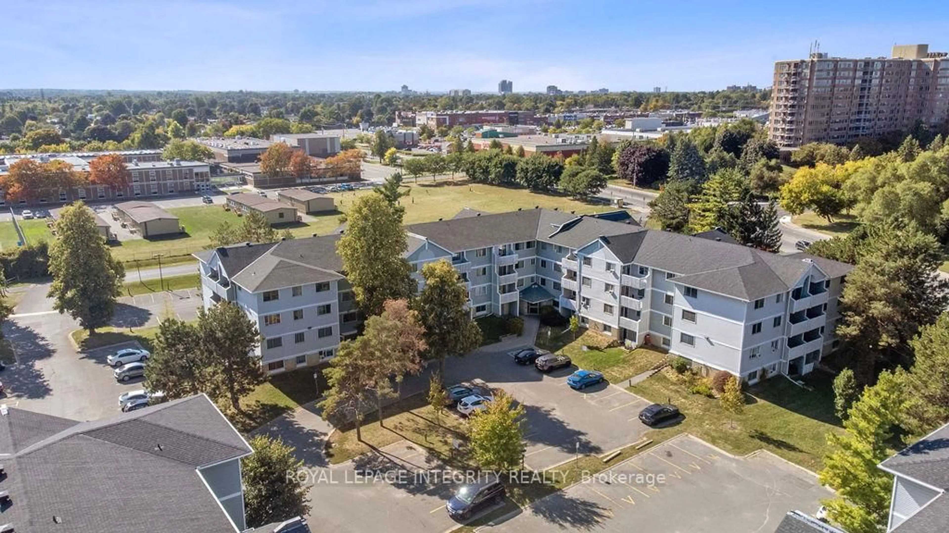 A pic from outside/outdoor area/front of a property/back of a property/a pic from drone, unknown for 212 Viewmount Dr #206, Ottawa Ontario K2E 7X2