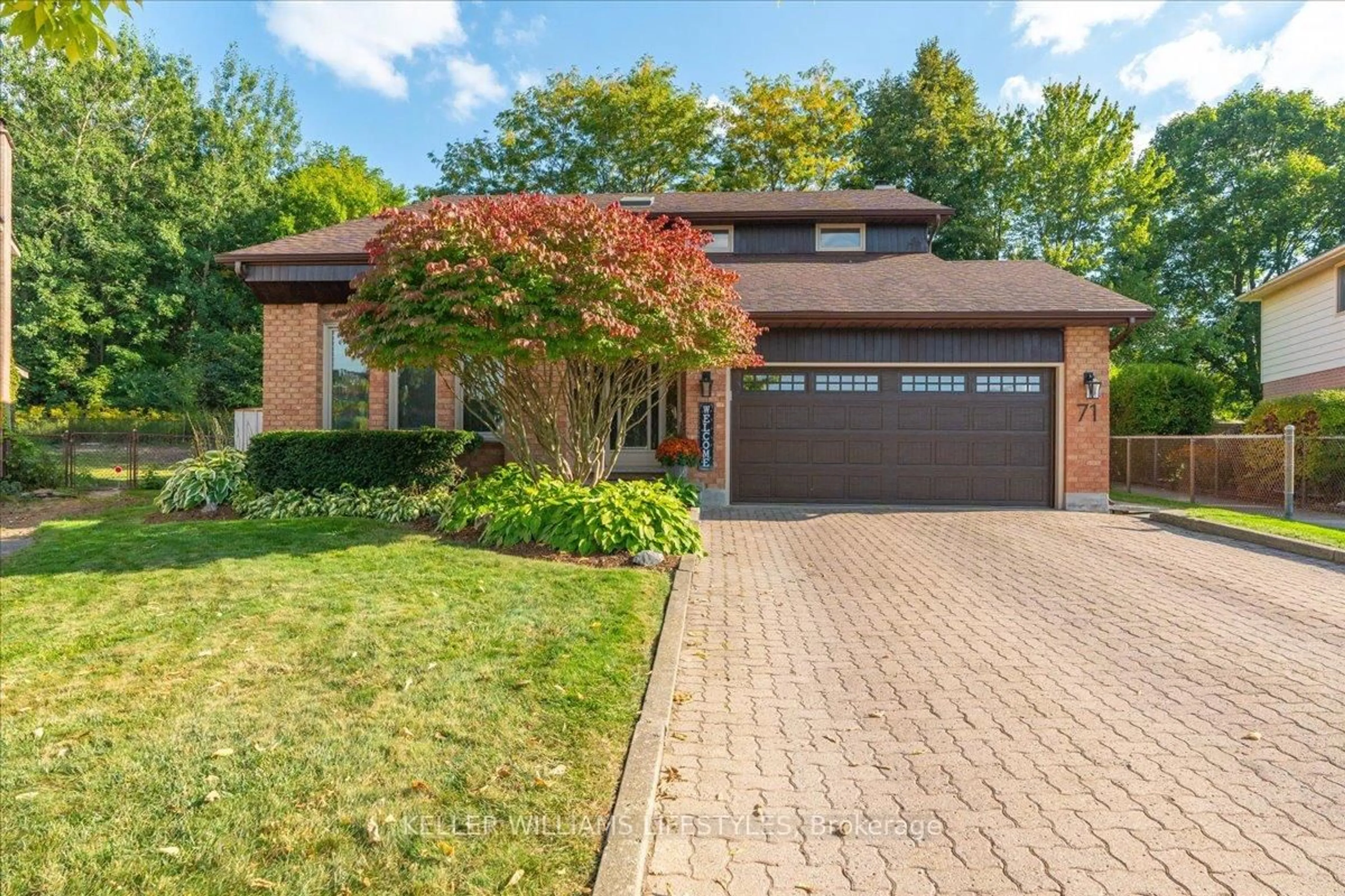 Home with brick exterior material, street for 71 Westridge Pl, London South Ontario N6K 3R3