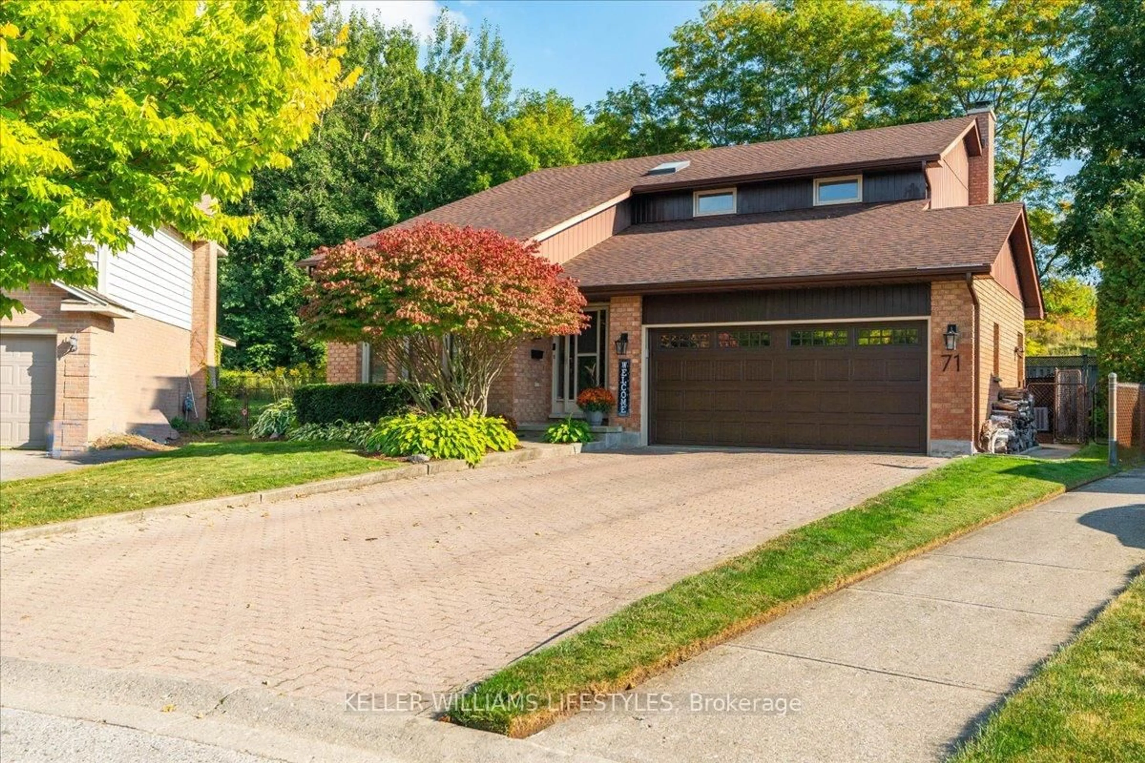 Home with brick exterior material, street for 71 Westridge Pl, London South Ontario N6K 3R3