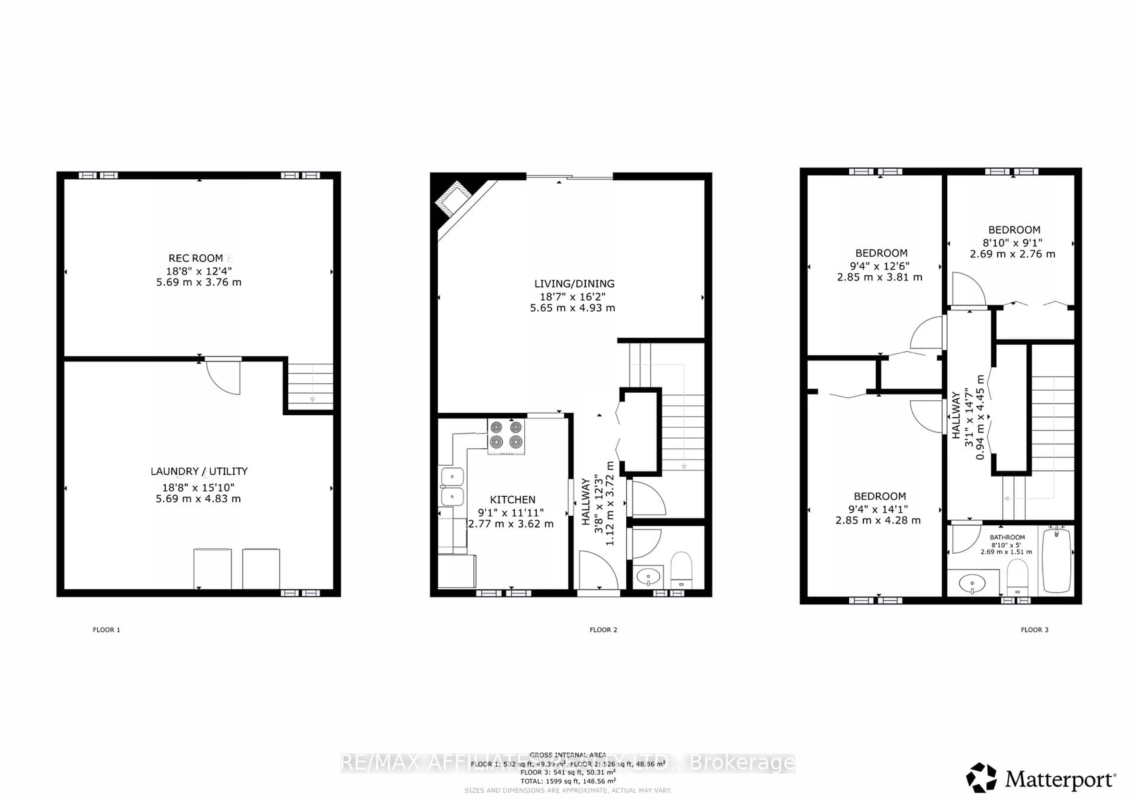 Floor plan for 23 Maple Ave, Brockville Ontario K6V 1Y3