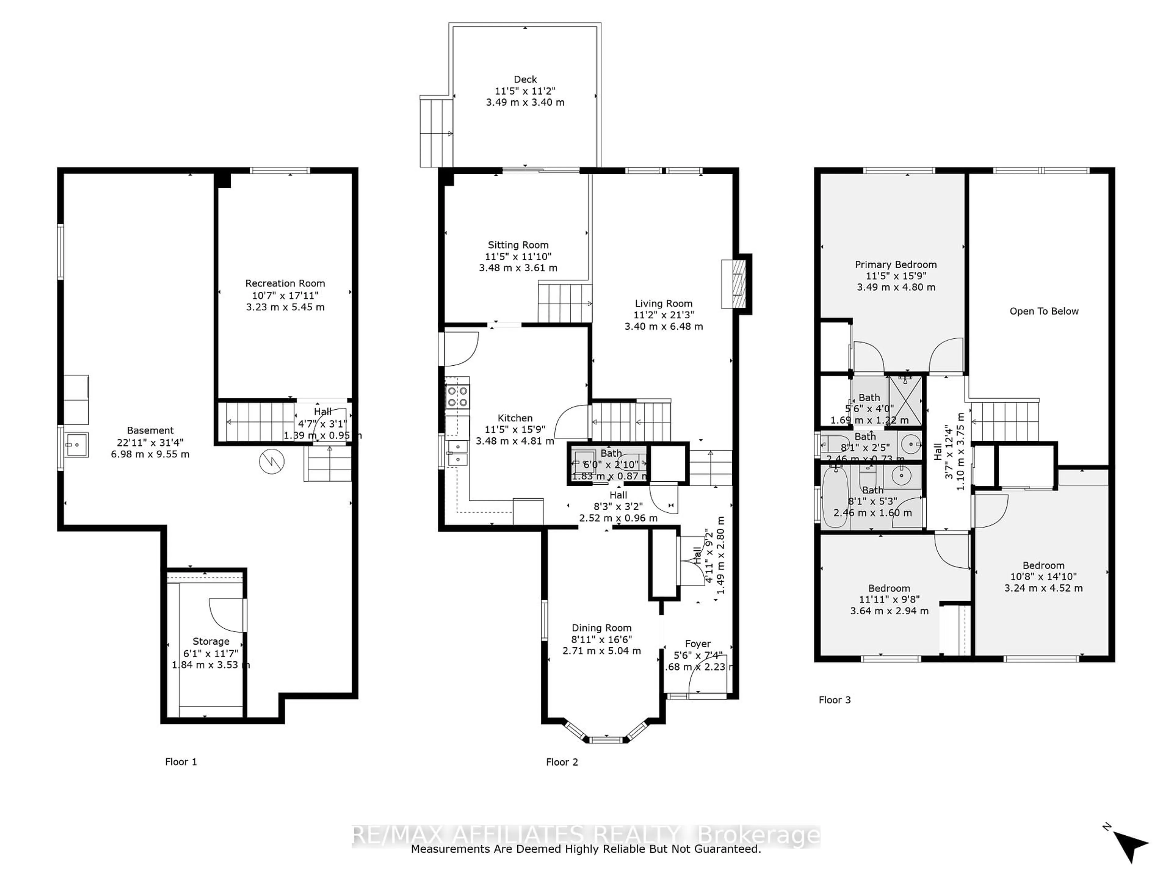 Floor plan for 43 Bluegrass Dr, Ottawa Ontario K2M 1G2