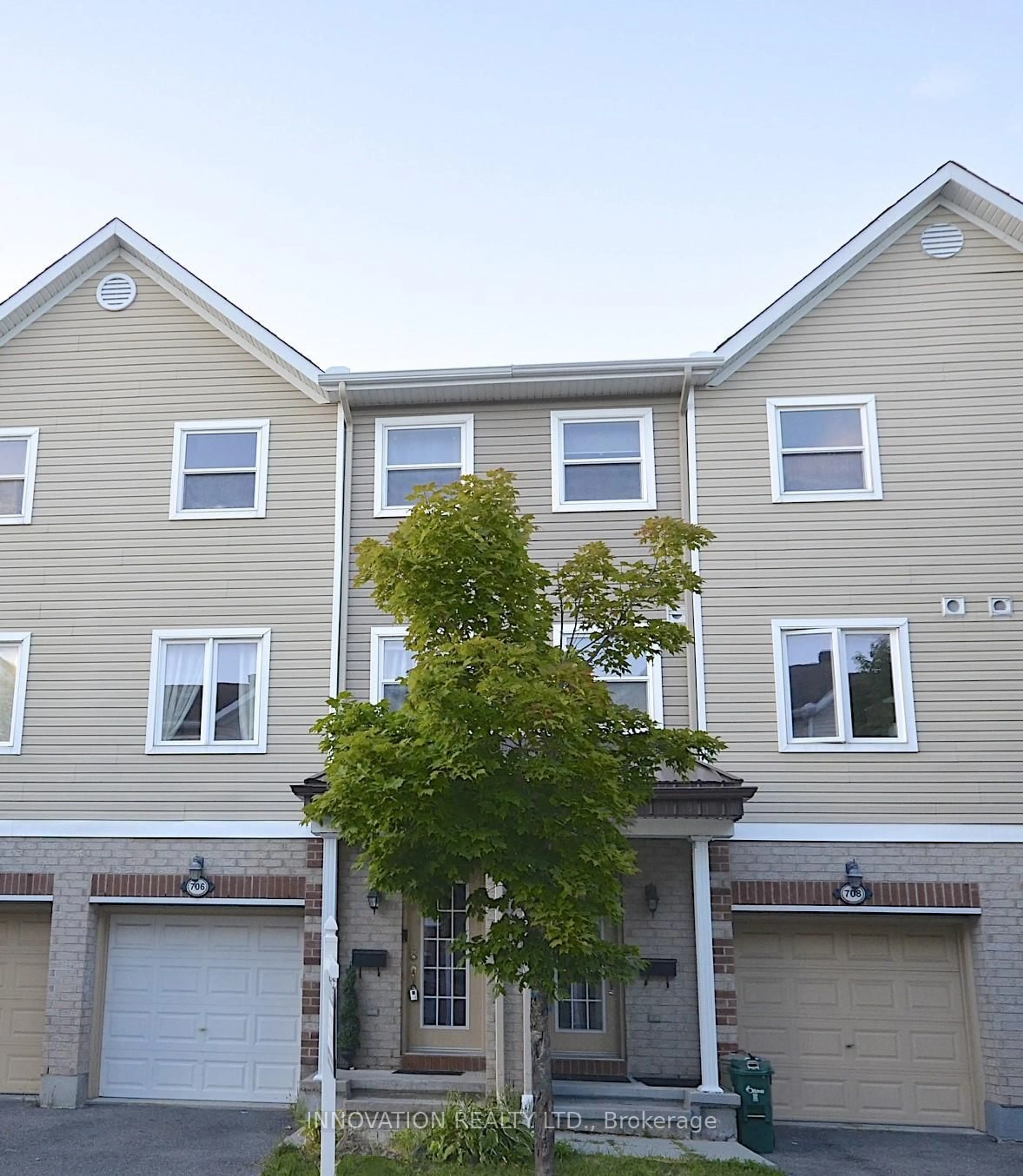Home with vinyl exterior material, street for 706 SANIBEL Private, Ottawa Ontario K2H 0A8