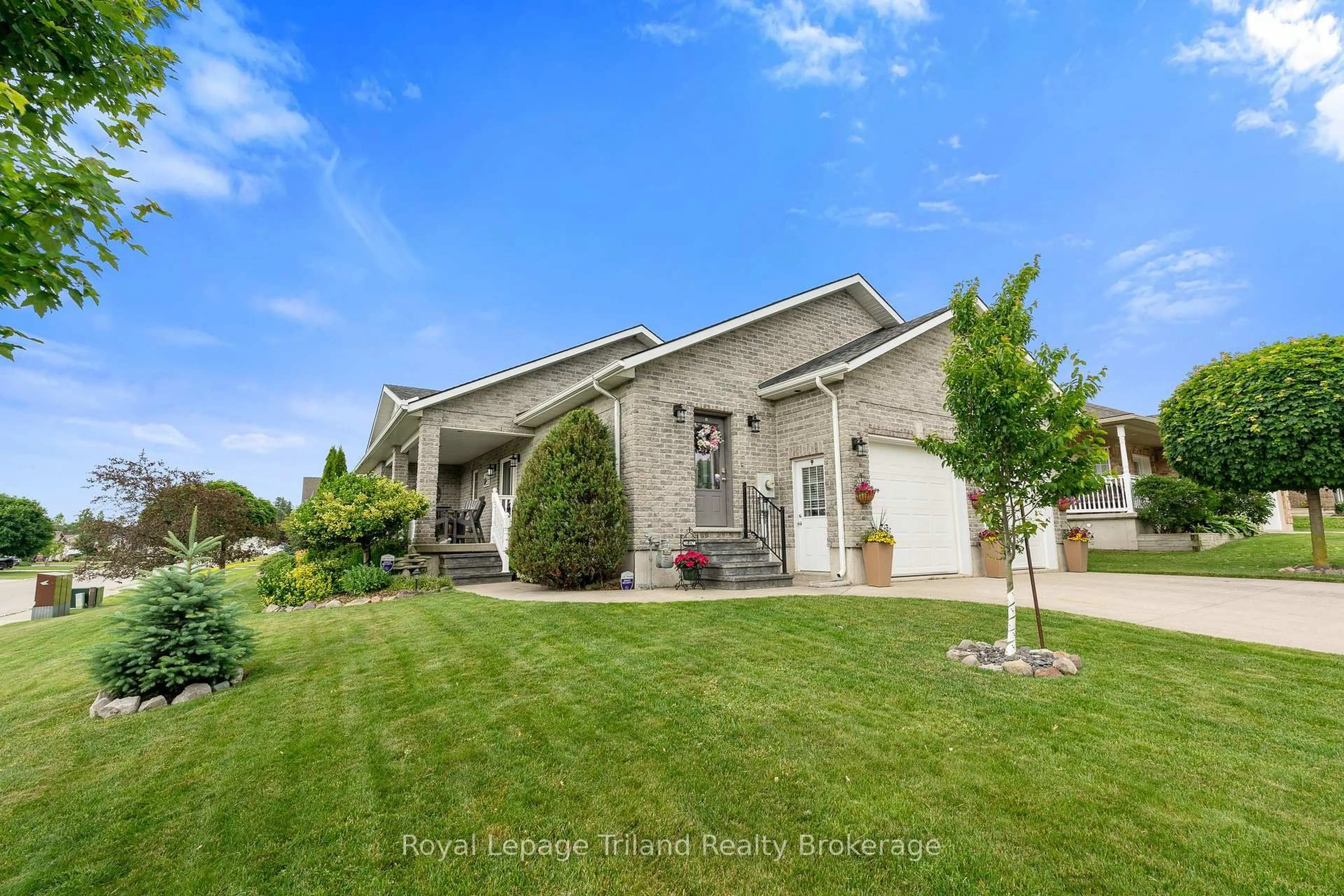 Home with vinyl exterior material, street for 4 Clayton St, West Perth Ontario N0K 1N0