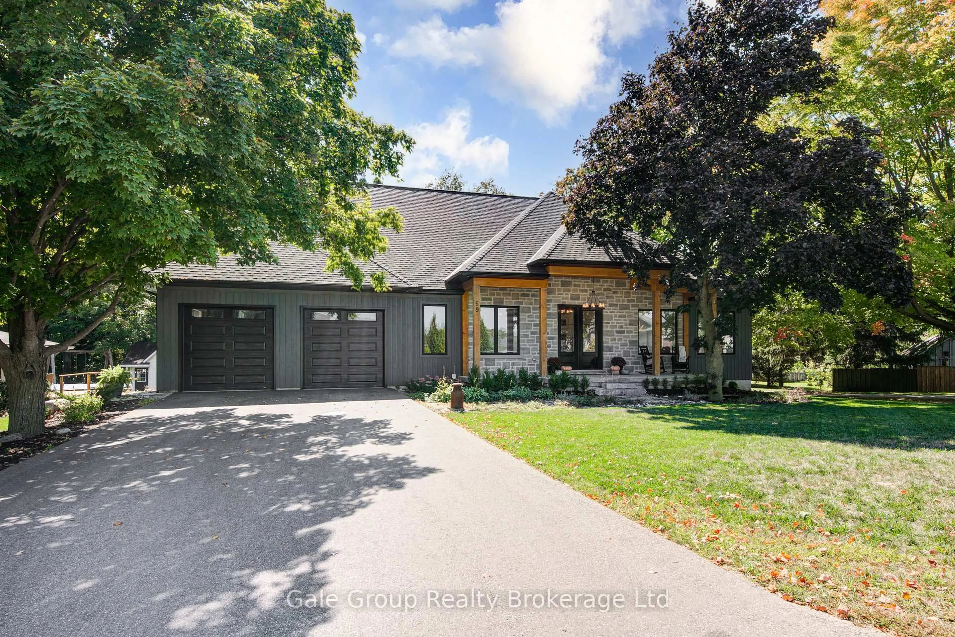 Home with brick exterior material, street for 59 North St, Norwich Ontario N0J 1R0
