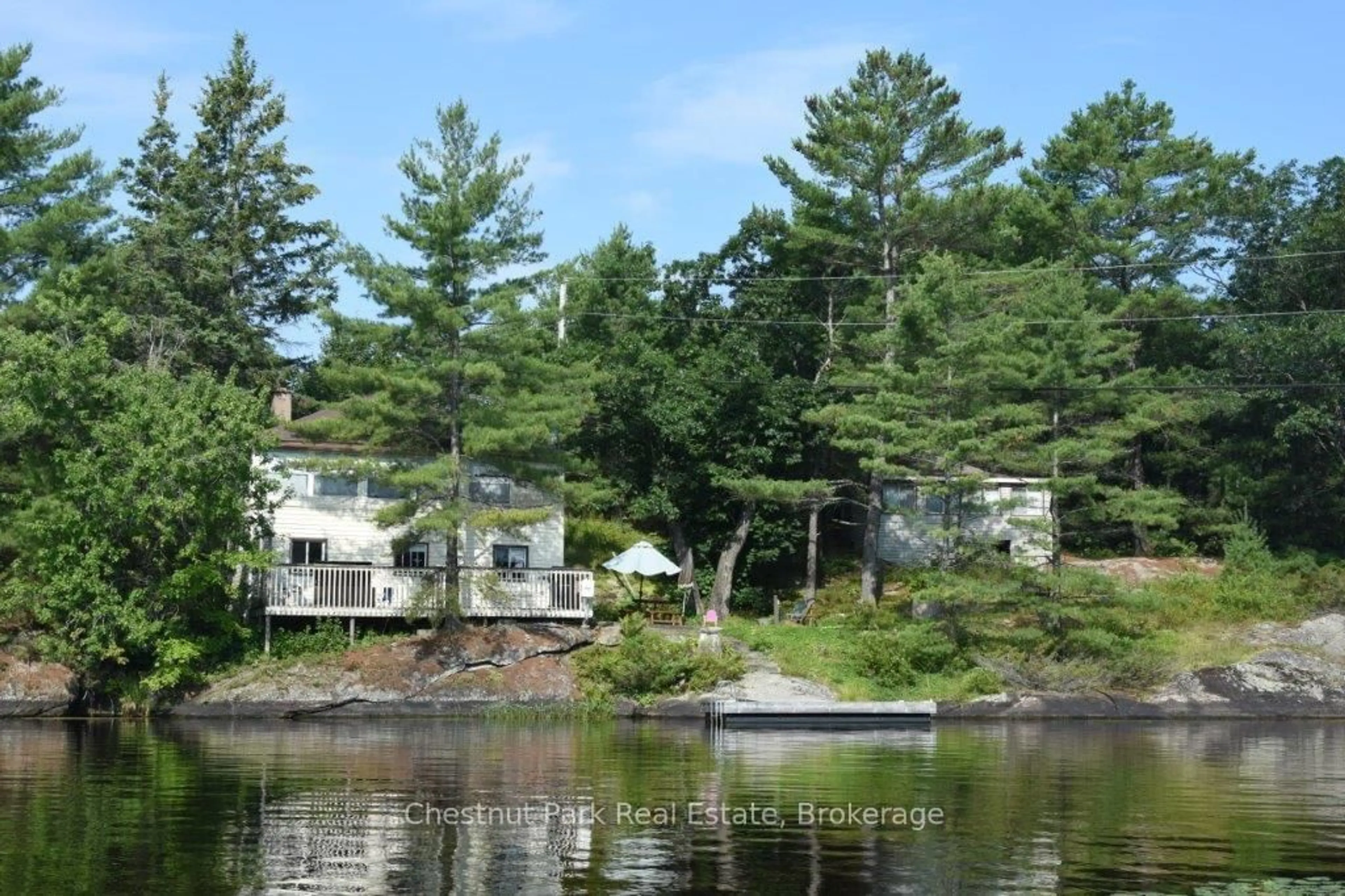 Patio, water/lake/river/ocean view for 1 & 2 -1051 WIGWAM LODGE Rd, Gravenhurst Ontario P0E 1G0