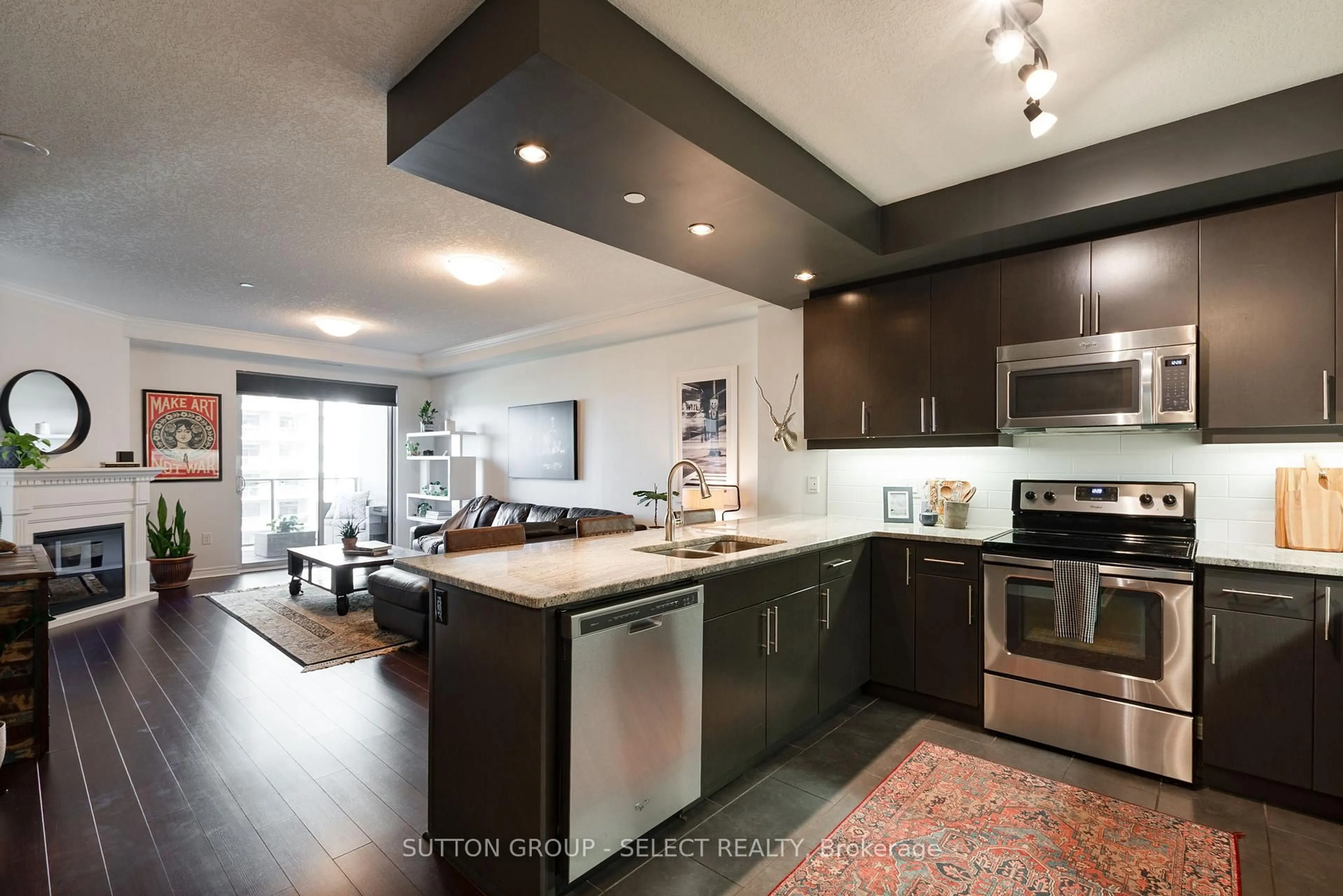Open concept kitchen, unknown for 330 Ridout St #1110, London East Ontario N6A 0A7