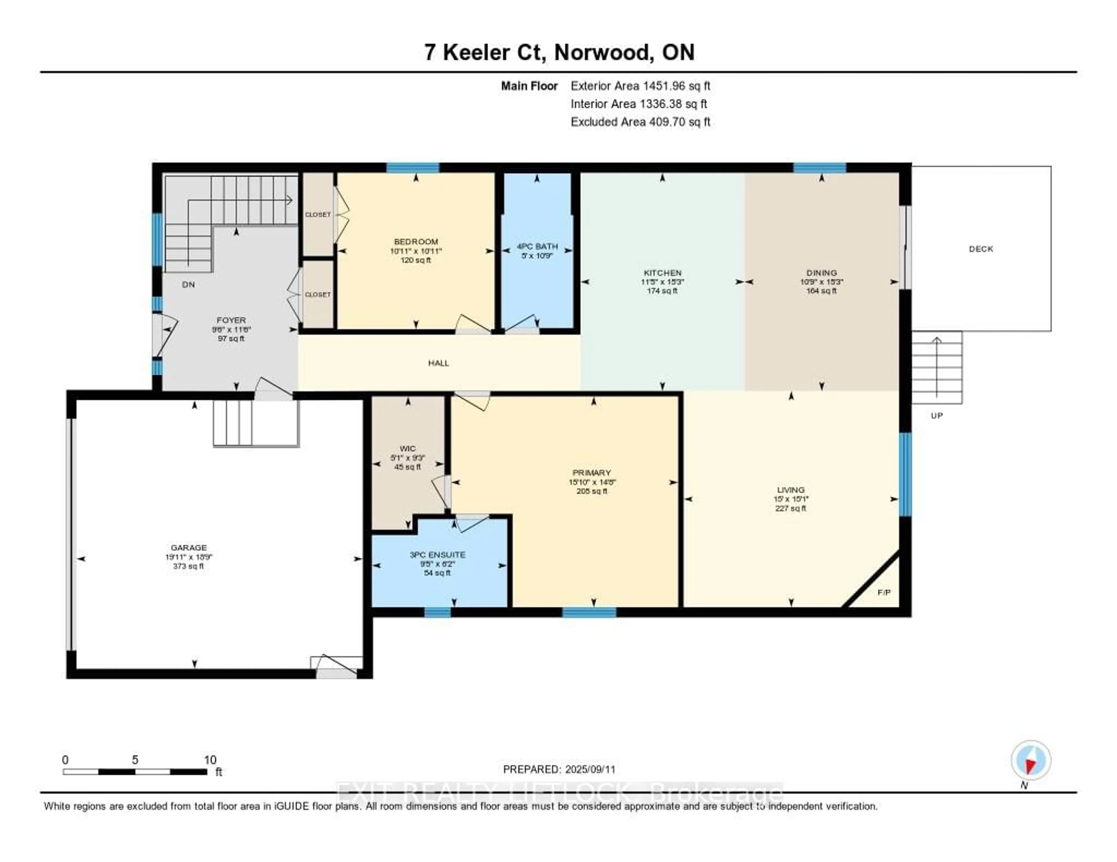 Floor plan for 7 Keeler Crt, Asphodel-Norwood Ontario K0L 2V0