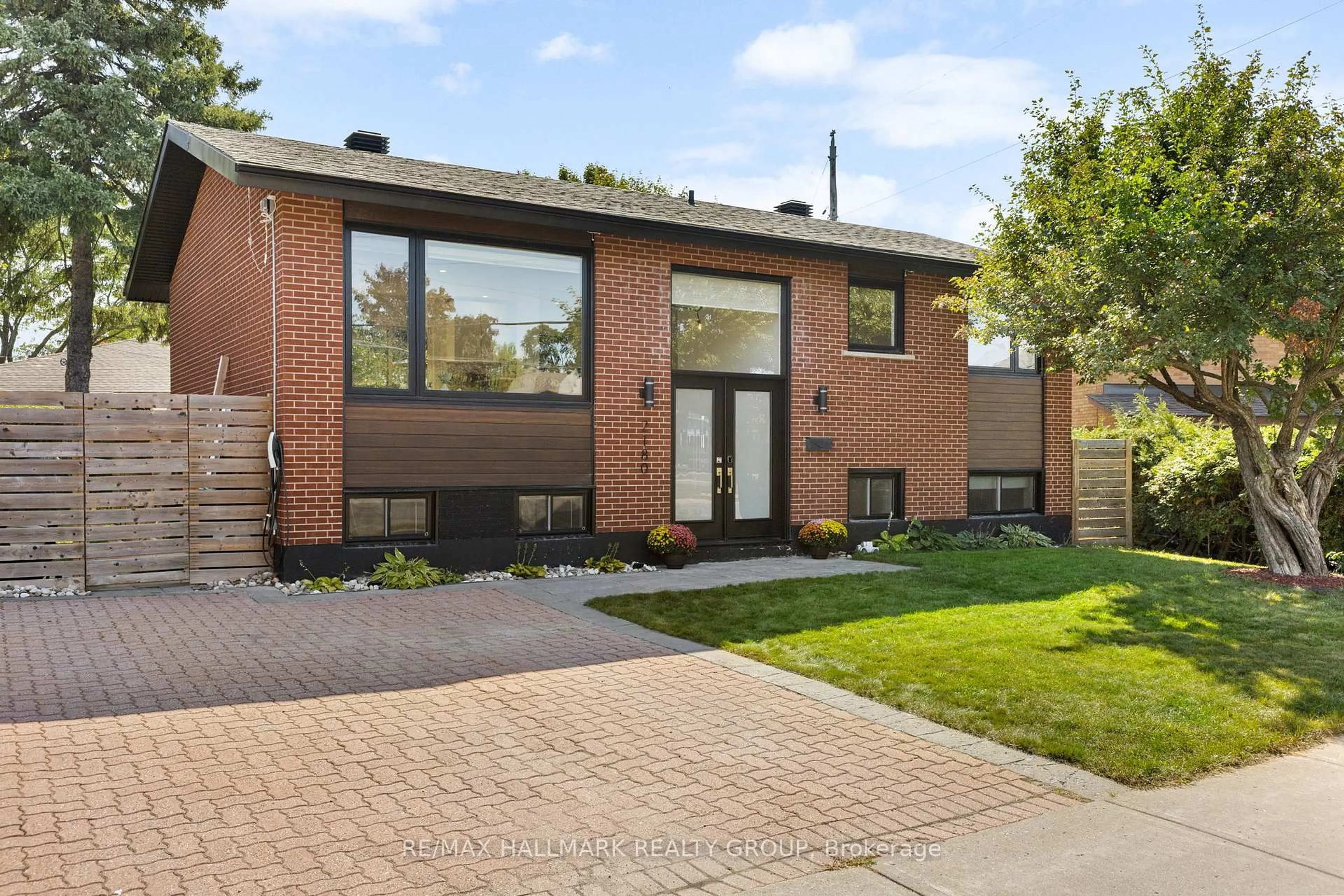 Home with brick exterior material, street for 2180 Lenester Ave, Ottawa Ontario K2A 1L4