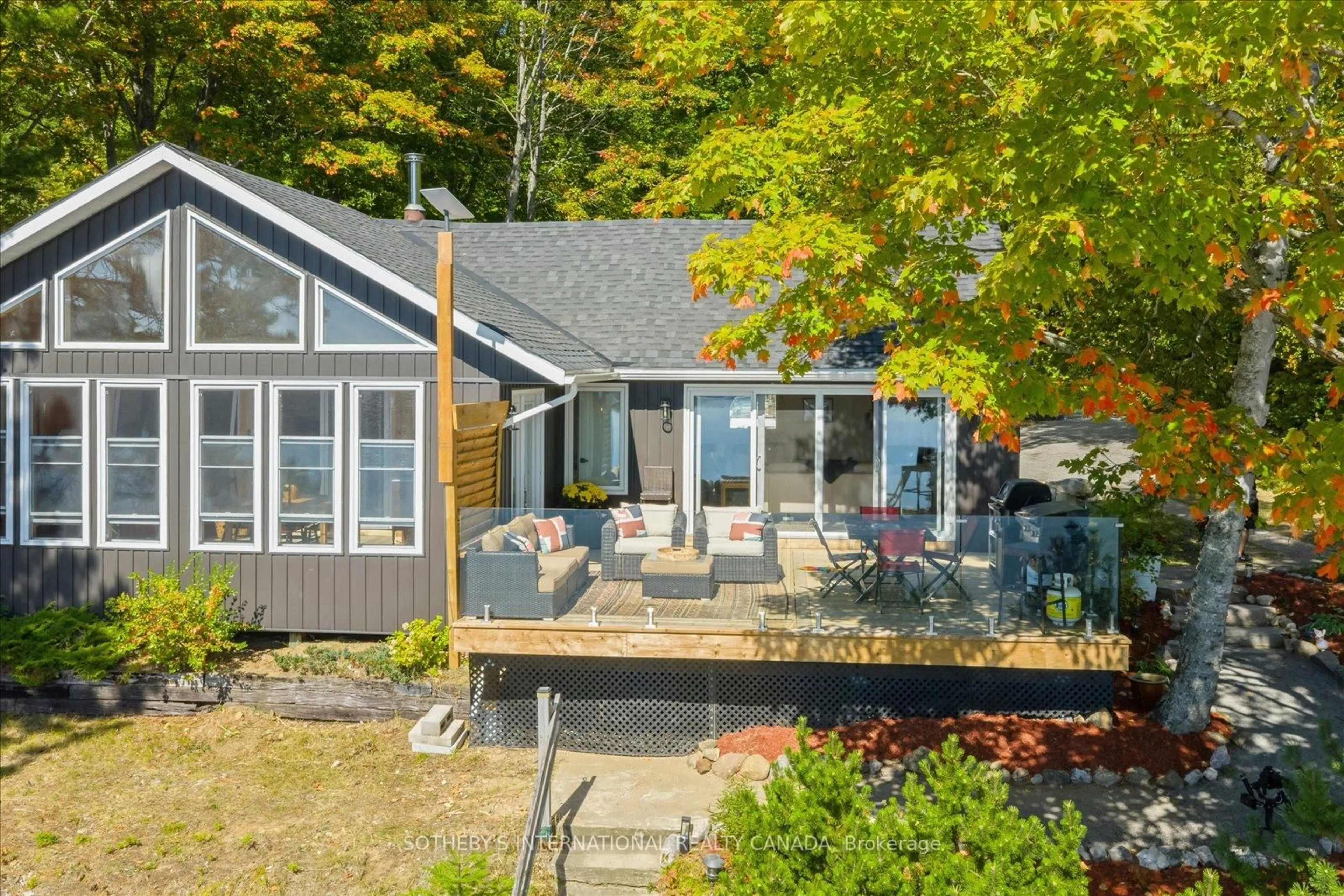 Patio, water/lake/river/ocean view for 30 Tara Crt, Maple Leaf Ontario K0L 2R0