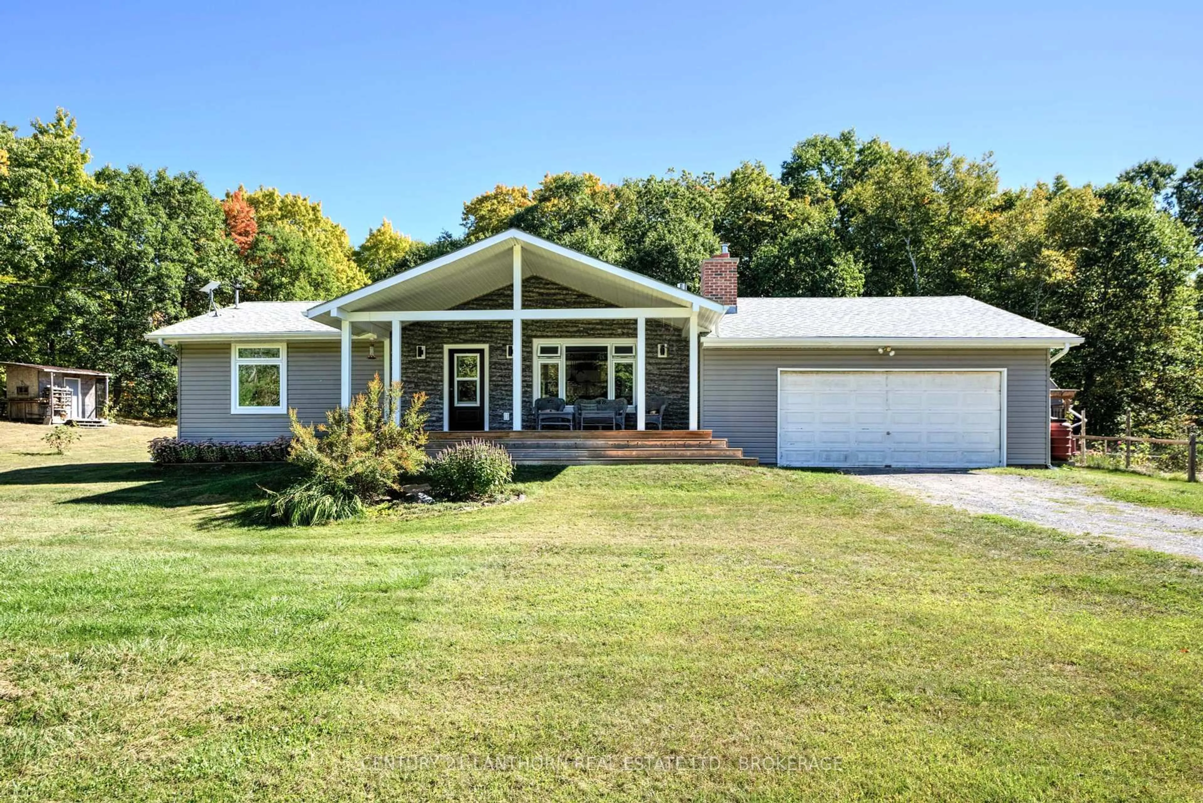 Home with vinyl exterior material, street for 1773 County Rd 15 Rd, Tamworth Ontario K0K 3G0