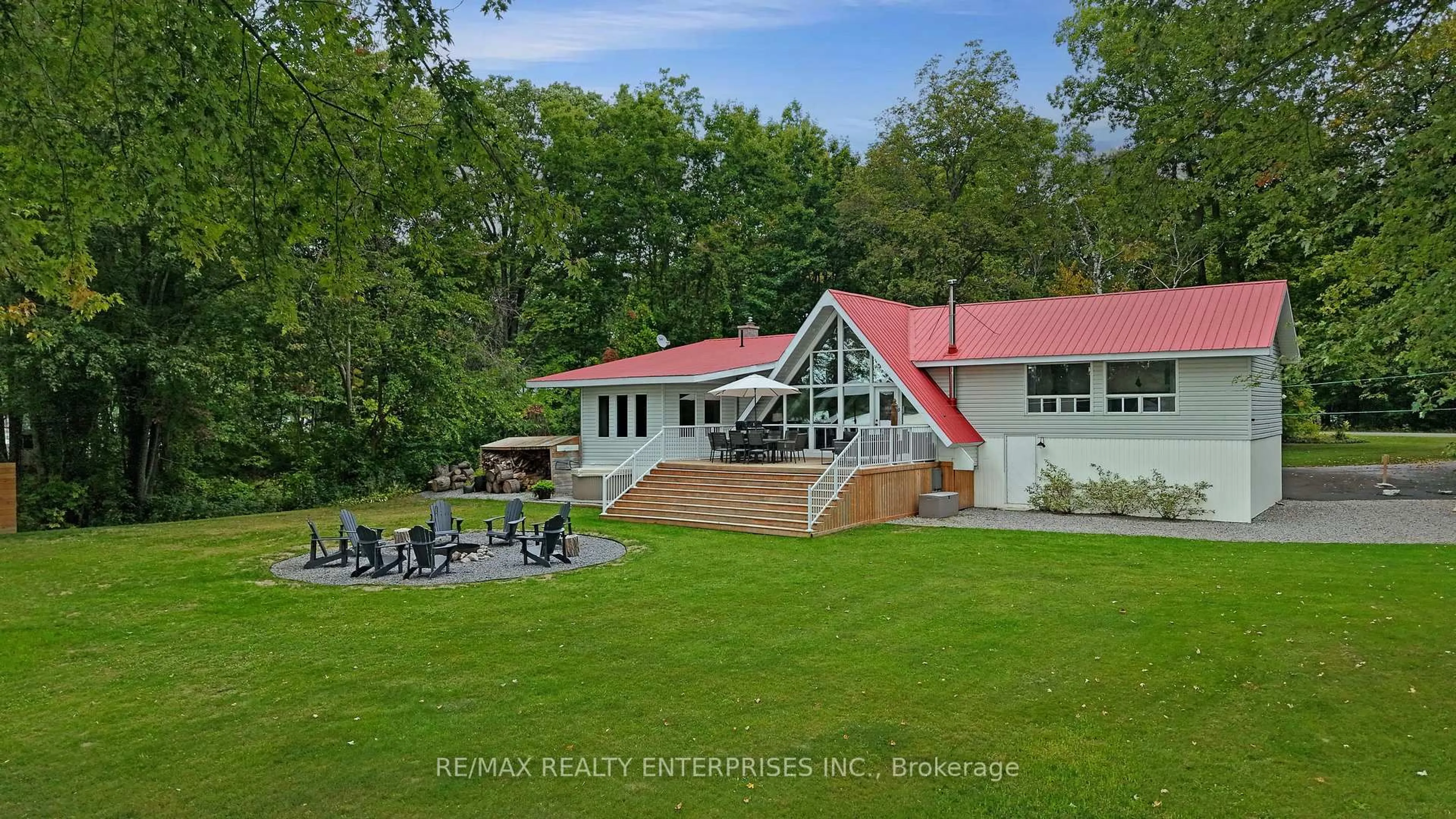 A pic from outside/outdoor area/front of a property/back of a property/a pic from drone, unknown for 169 Cooke Armstrong Rd, Hastings Ontario K0K 2C0
