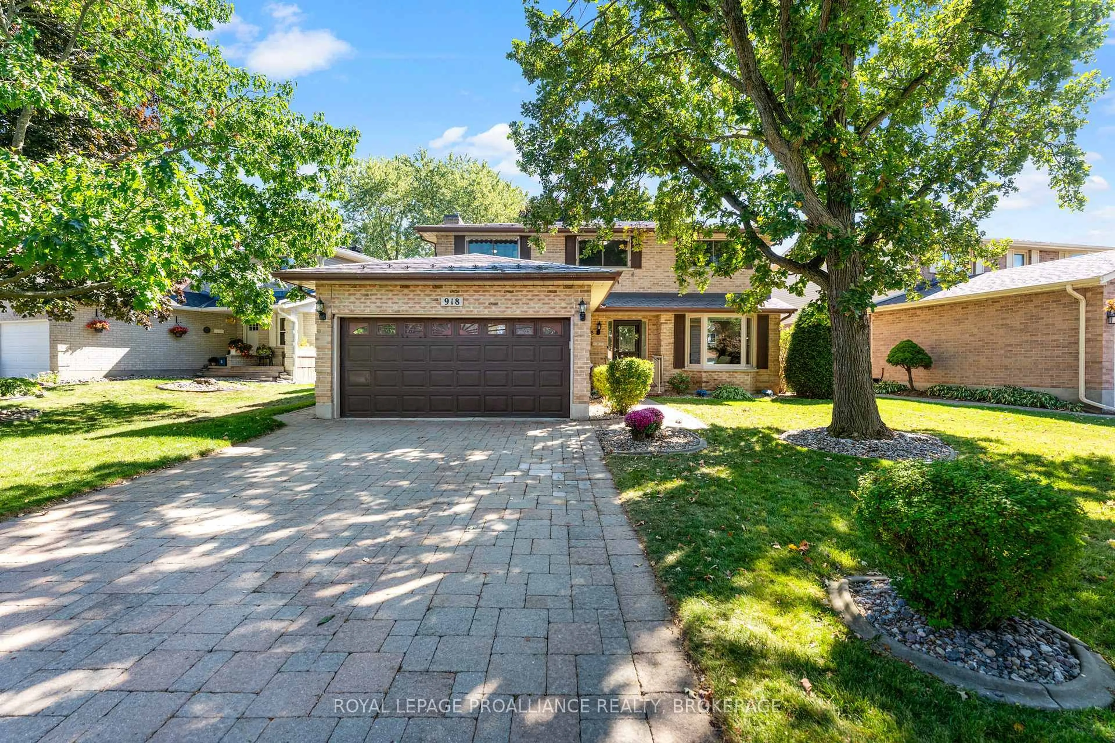 Home with brick exterior material, street for 918 Edinborough Cres, Kingston Ontario K7P 2C5