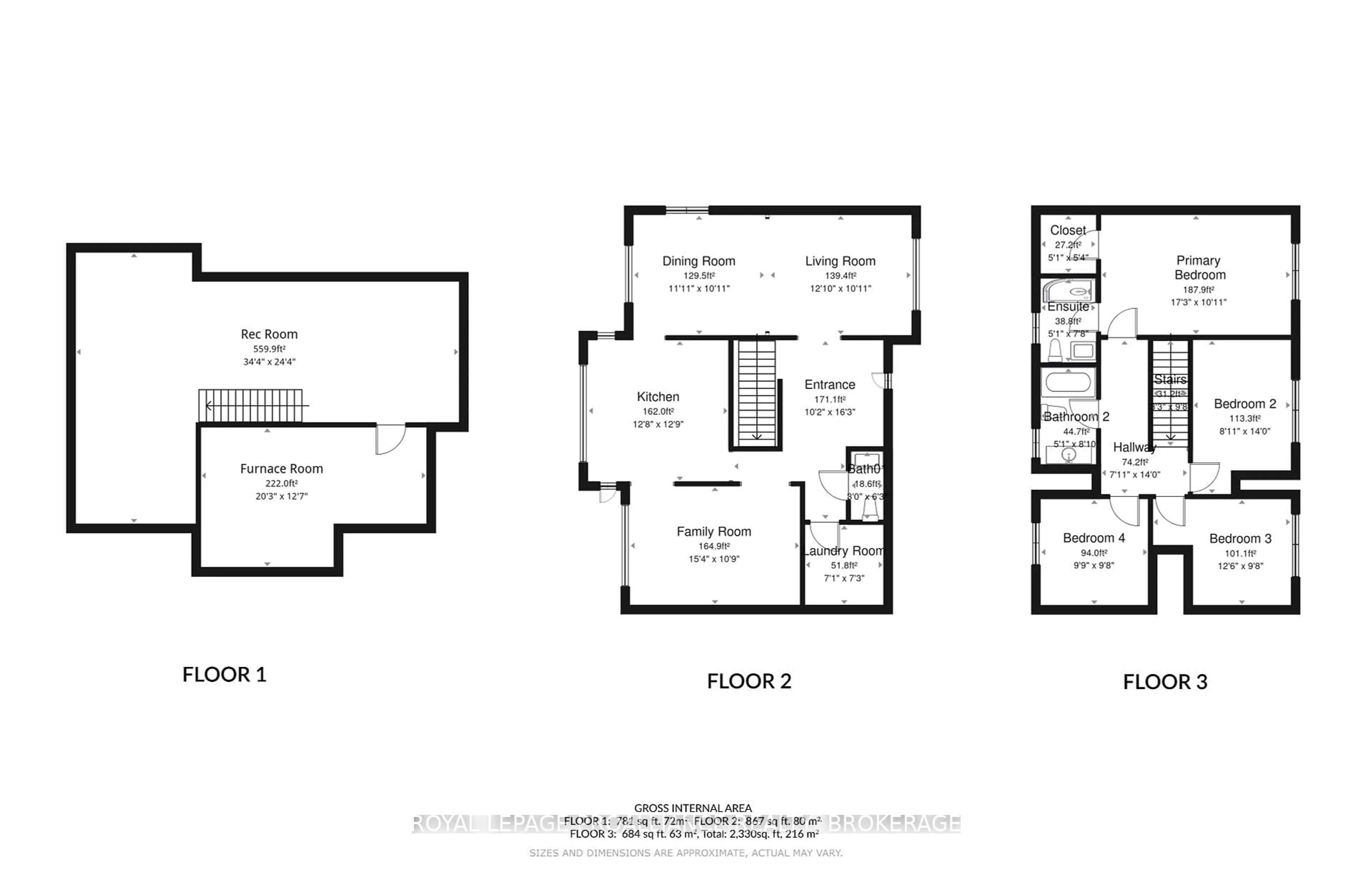 Floor plan for 918 Edinborough Cres, Kingston Ontario K7P 2C5