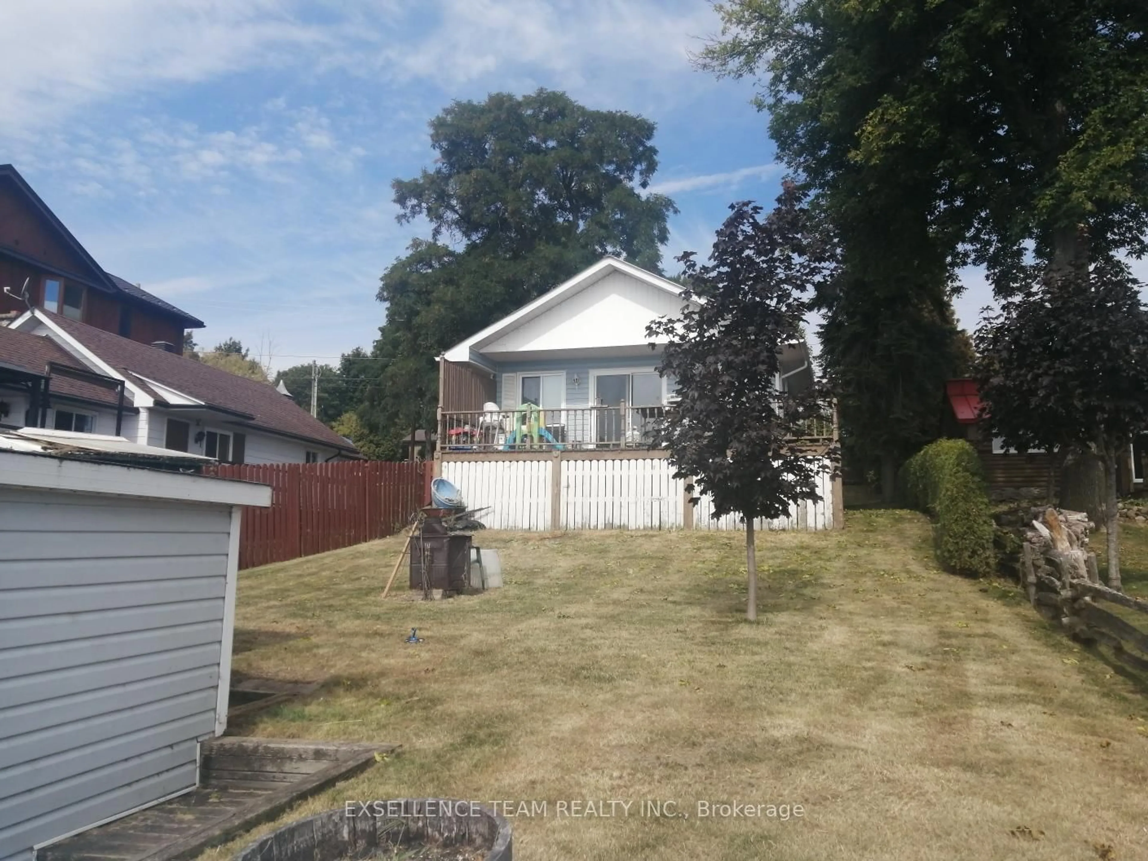 A pic from outside/outdoor area/front of a property/back of a property/a pic from drone, street for 6803 St. Louis Point Rd, South Glengarry Ontario K0C 2E0