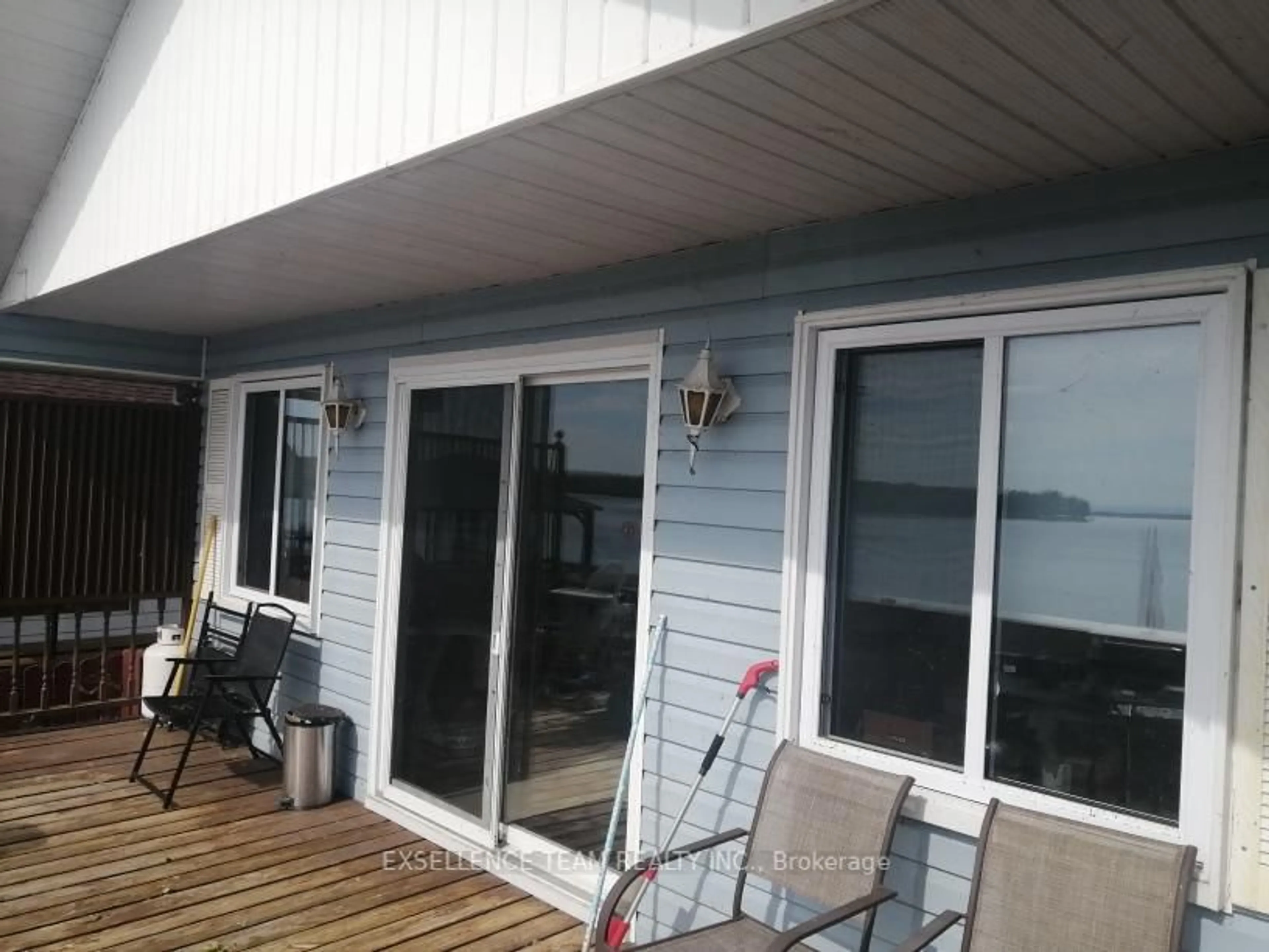 Patio, water/lake/river/ocean view for 6803 St. Louis Point Rd, South Glengarry Ontario K0C 2E0