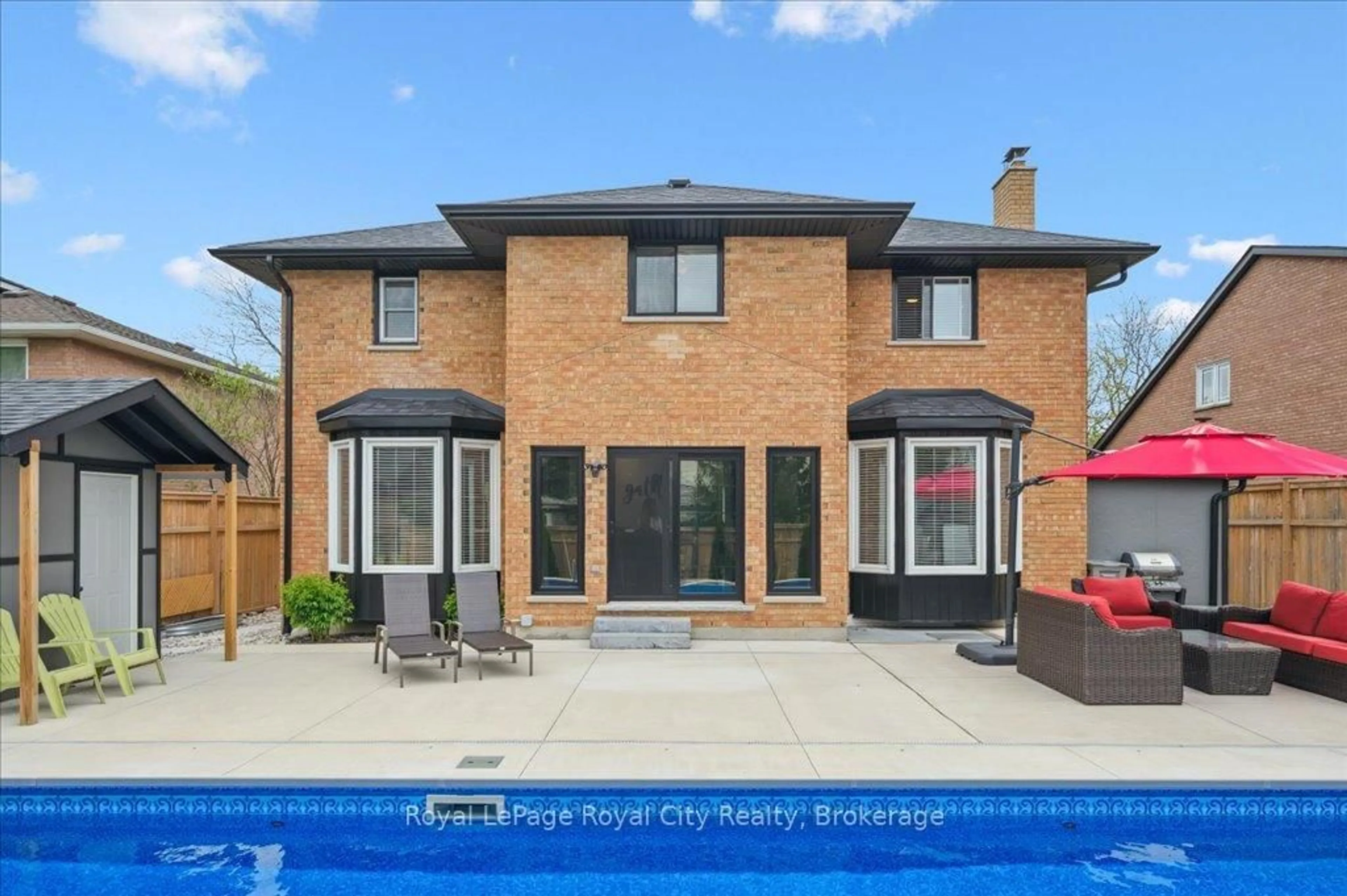 Home with brick exterior material, street for 9 Kortright Rd, Guelph Ontario N1G 4C8