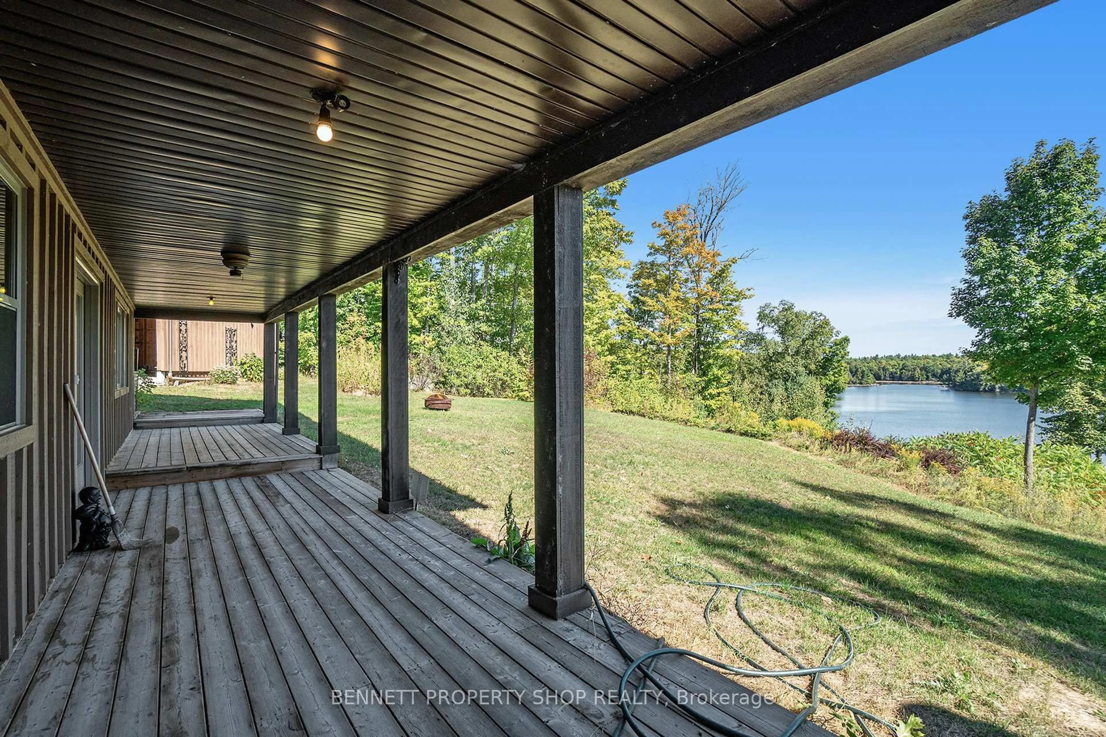 Patio, water/lake/river/ocean view for 250 Horne Lake Rd, Lanark Ontario K0G 1K0