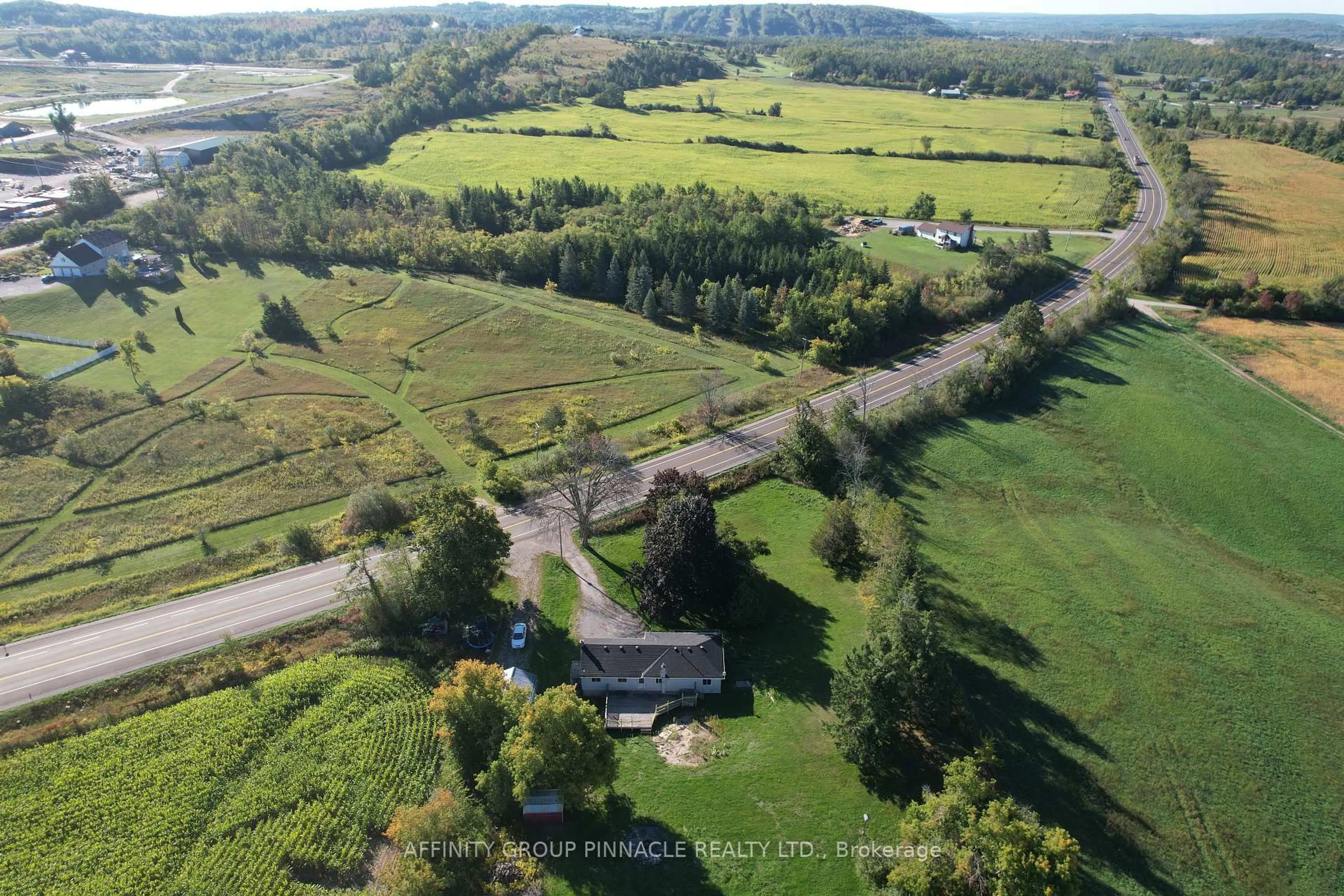 A pic from outside/outdoor area/front of a property/back of a property/a pic from drone, unknown for 695 Ski Hill Rd, Kawartha Lakes Ontario L0A 1A0