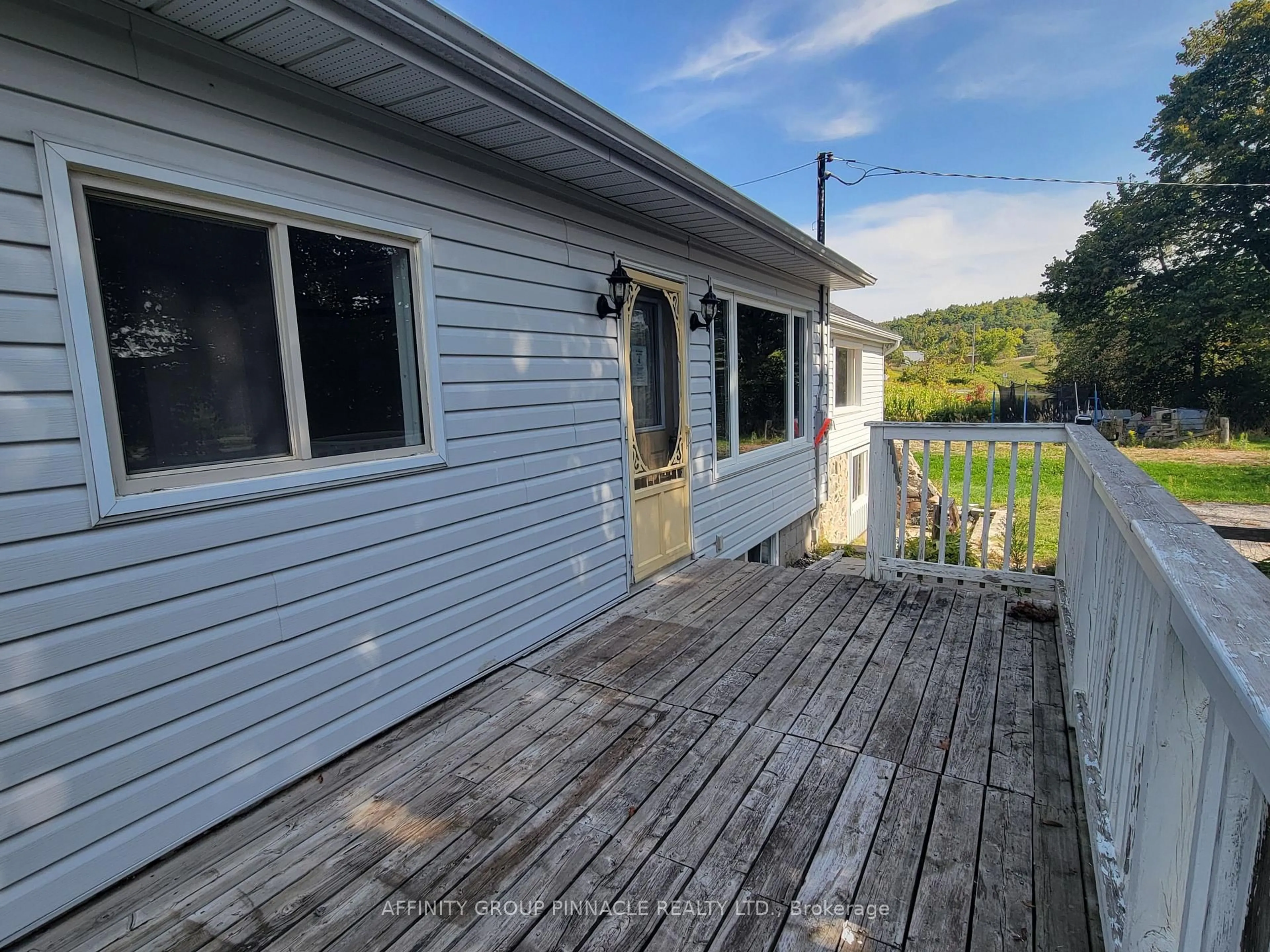 A pic from outside/outdoor area/front of a property/back of a property/a pic from drone, water/lake/river/ocean view for 695 Ski Hill Rd, Kawartha Lakes Ontario L0A 1A0