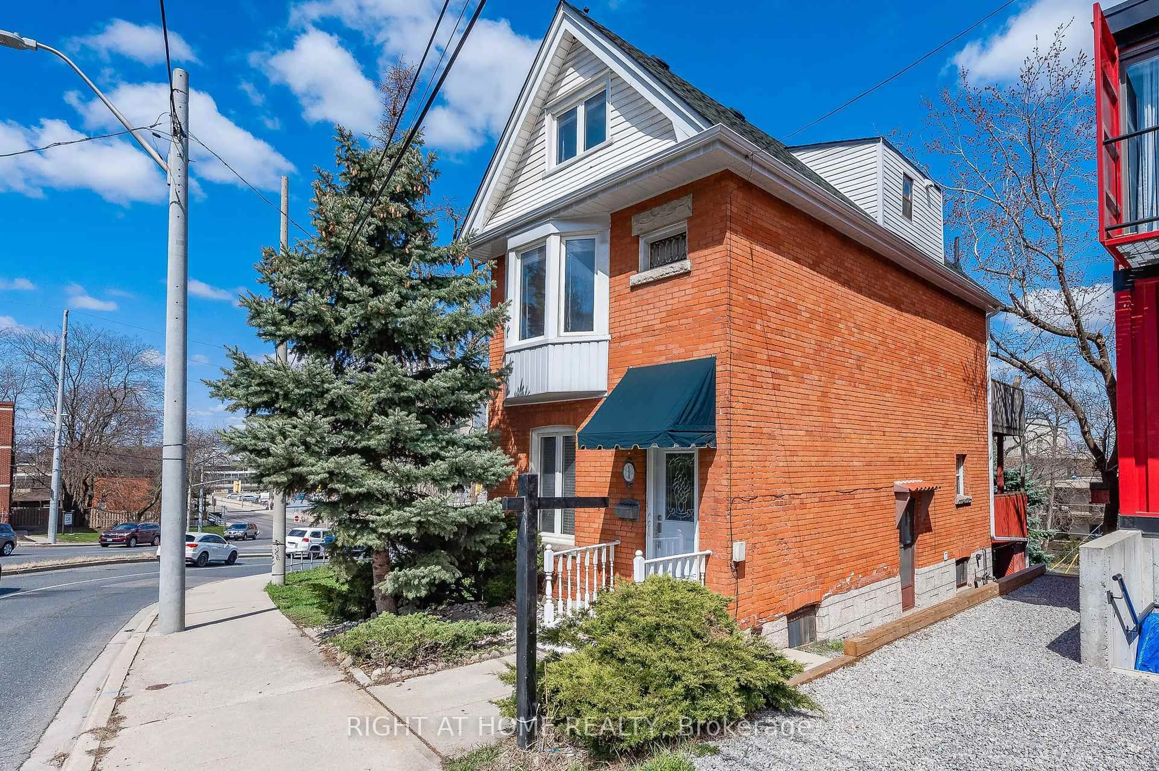 Home with brick exterior material, street for 1 Arkledun Ave, Hamilton Ontario L8N 2H4
