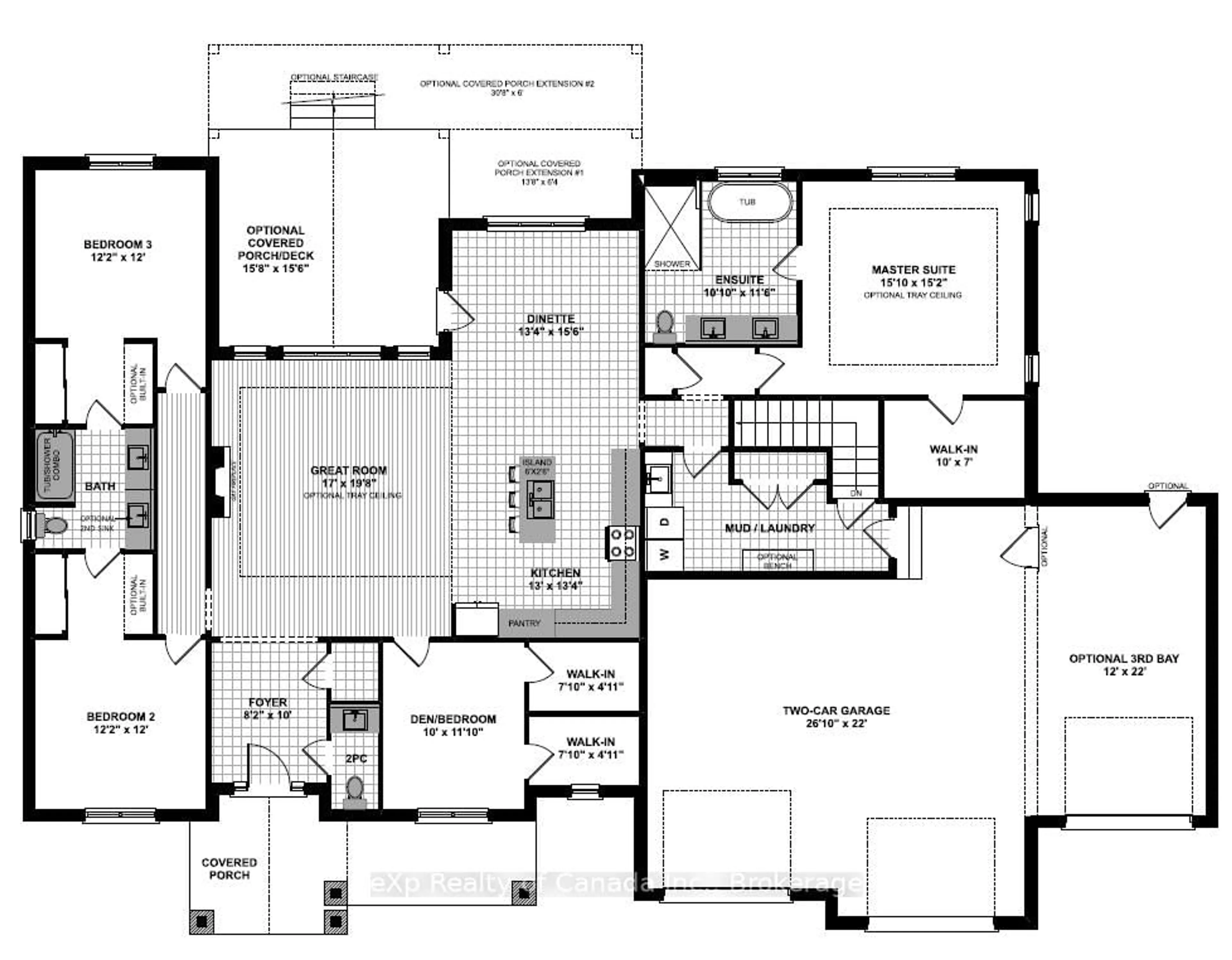 Floor plan for 15 Clover Lane, Norwich Ontario N0J 1R0