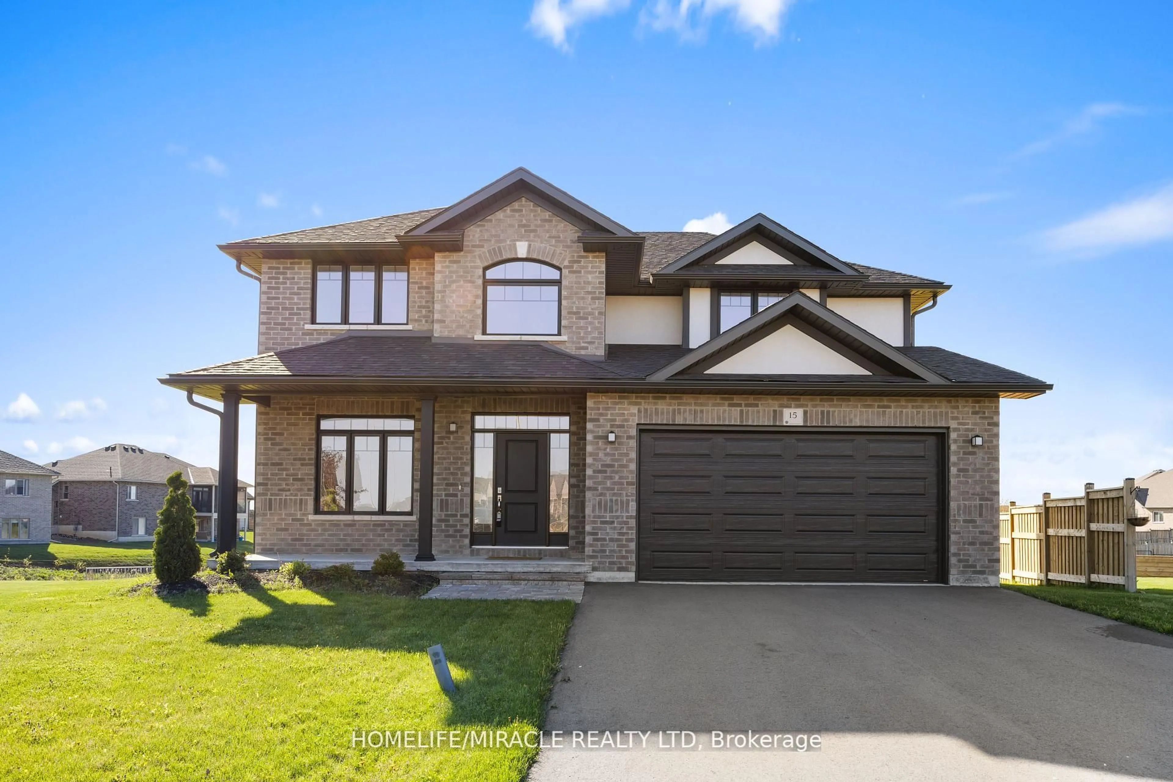 Home with brick exterior material, street for 15 Mavety Crt, Belleville Ontario K8N 0R6