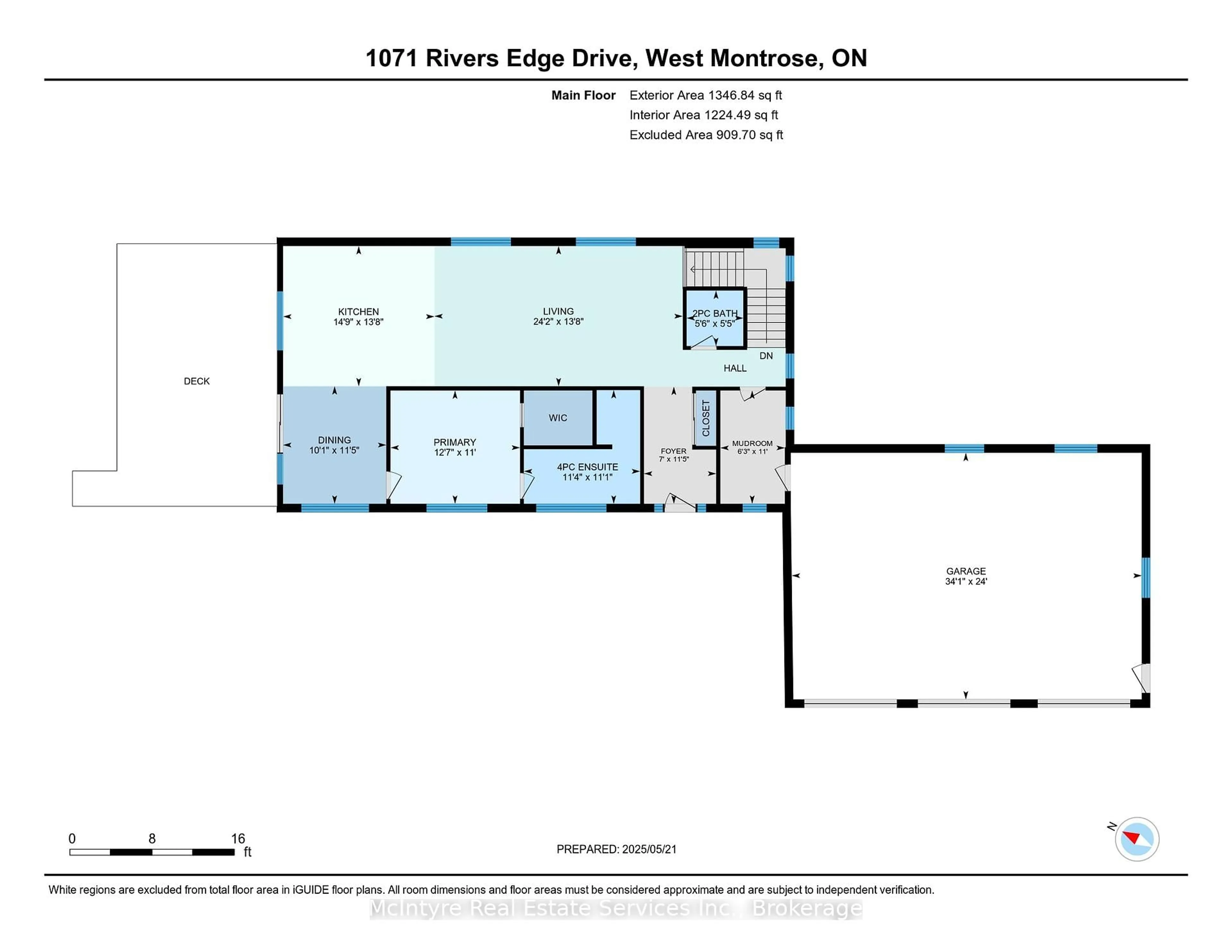 Floor plan for 1071 Rivers Edge Dr, Woolwich Ontario N0B 2V0