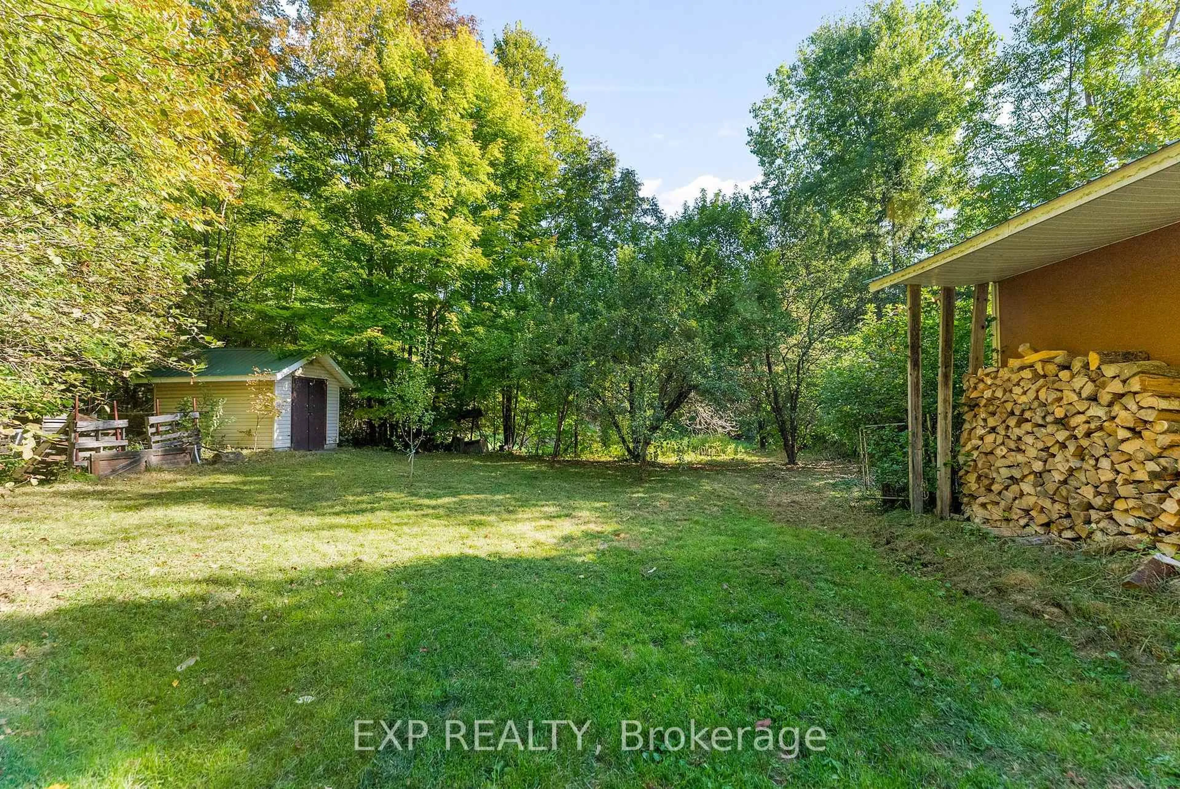 A pic from outside/outdoor area/front of a property/back of a property/a pic from drone, forest/trees view for 1698 Pucker St, Renfrew Ontario K7V 3Z9