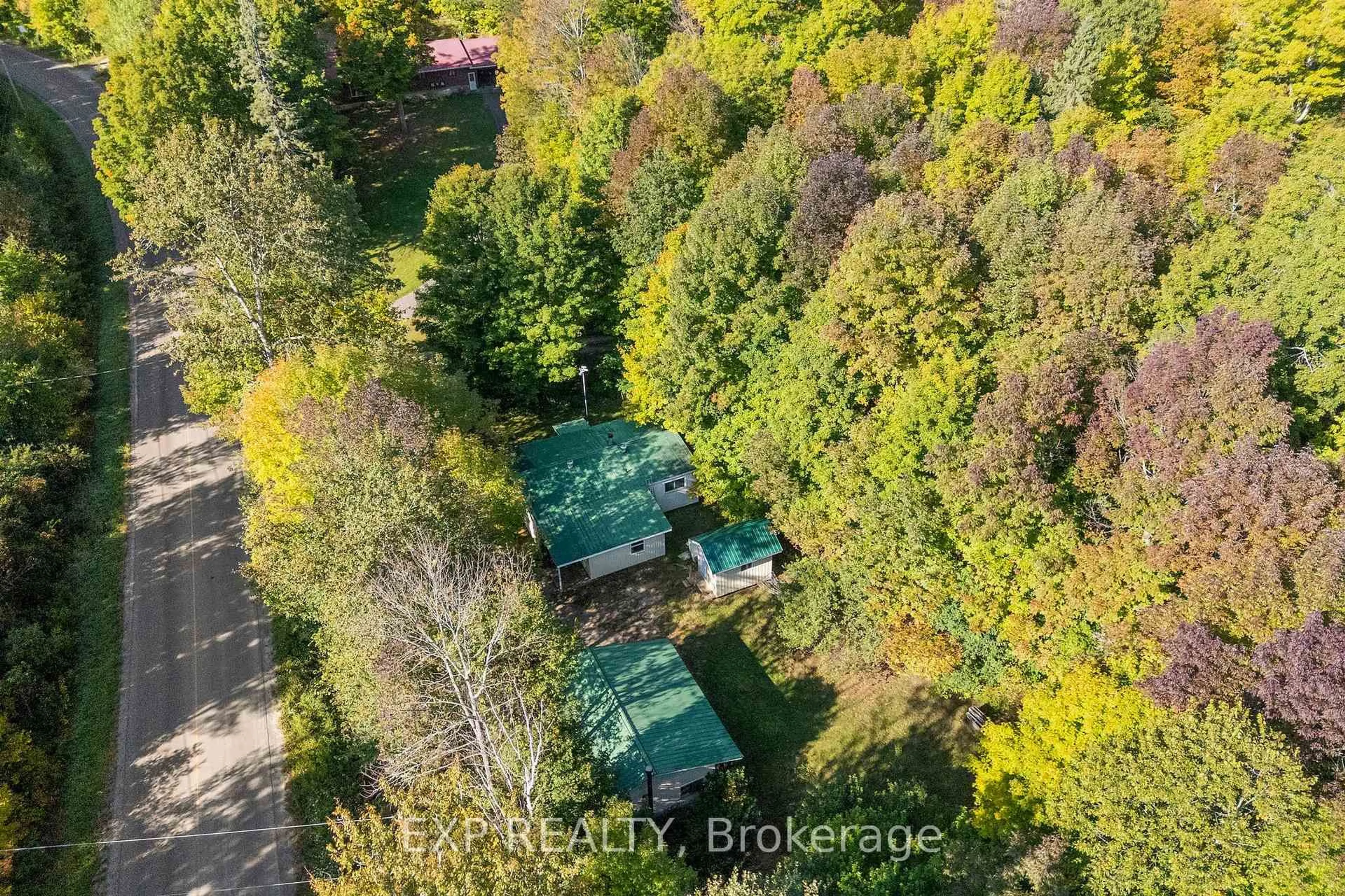 A pic from outside/outdoor area/front of a property/back of a property/a pic from drone, forest/trees view for 1698 Pucker St, Renfrew Ontario K7V 3Z9
