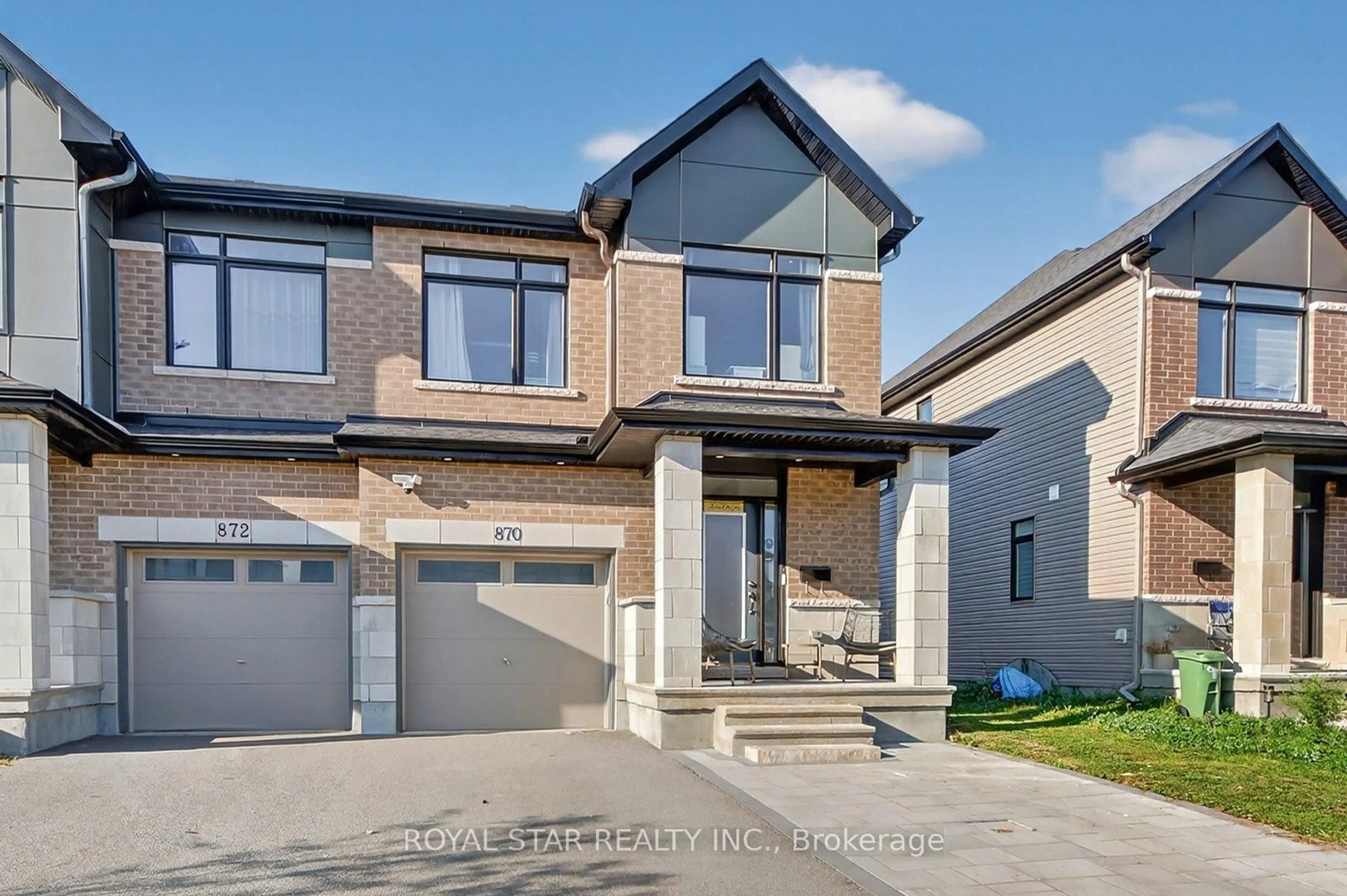 Home with brick exterior material, street for 870 Solarium Ave, Ottawa Ontario K4M 0H1