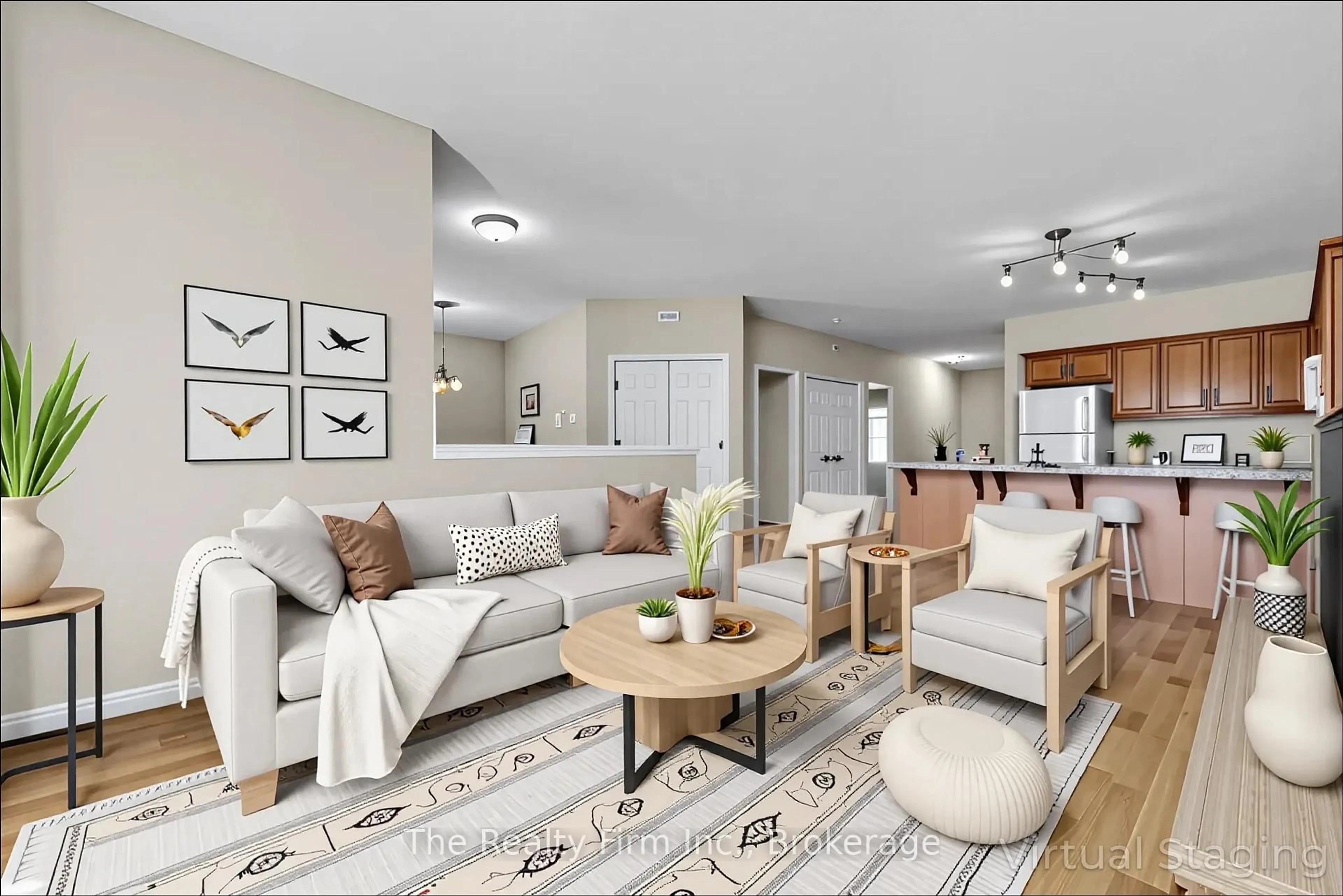 Living room with furniture, unknown for 665 Southwood Way #3, Woodstock Ontario N4S 9A6