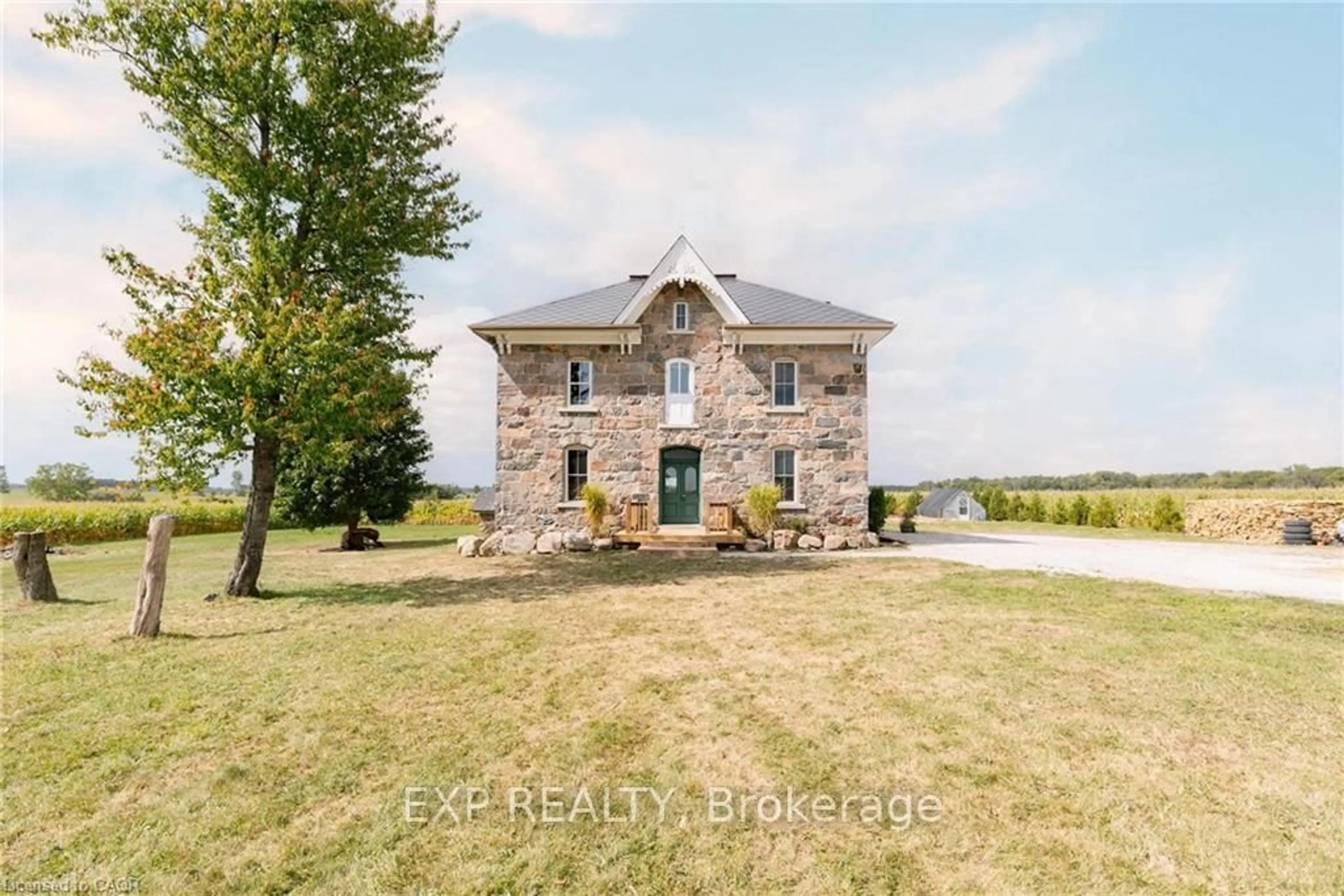 A pic from outside/outdoor area/front of a property/back of a property/a pic from drone, building for 3632 145 Rd, West Perth Ontario N0K 1N0