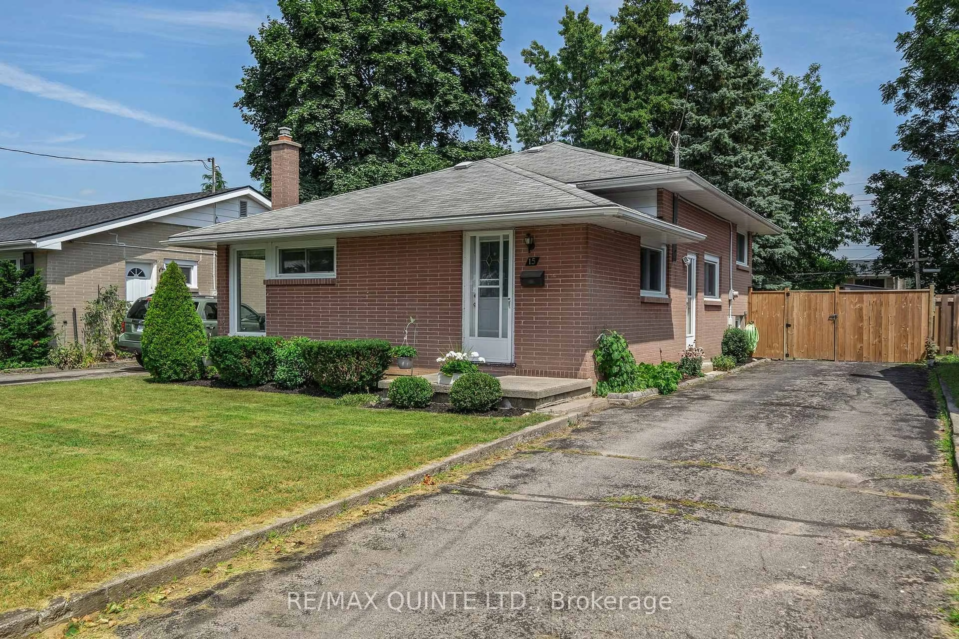 Home with brick exterior material, street for 15 Linton Park Rd, Belleville Ontario K8N 4K7