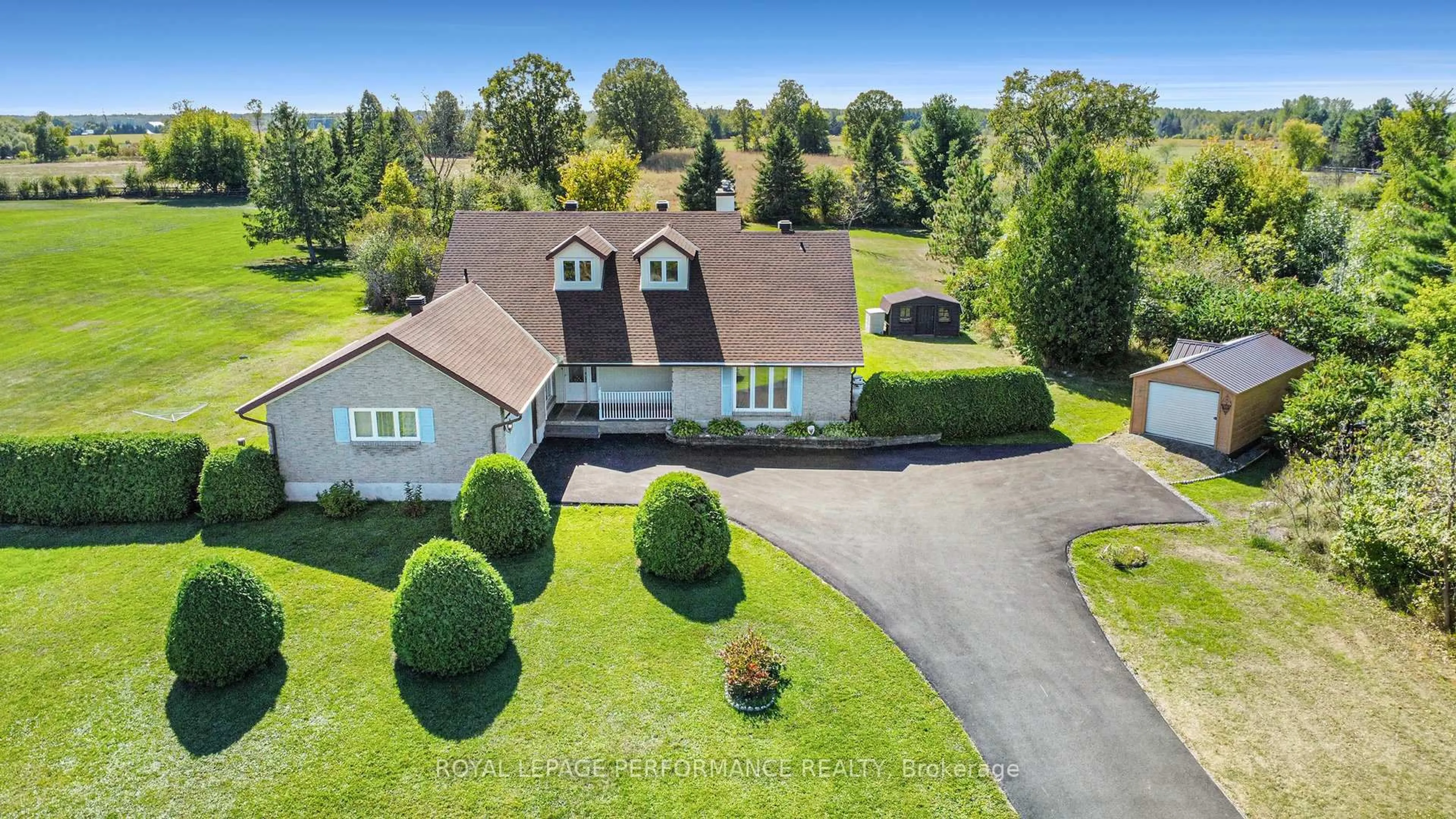 A pic from outside/outdoor area/front of a property/back of a property/a pic from drone, unknown for 2205 Old Second Line Rd, Ottawa Ontario K0A 1T0