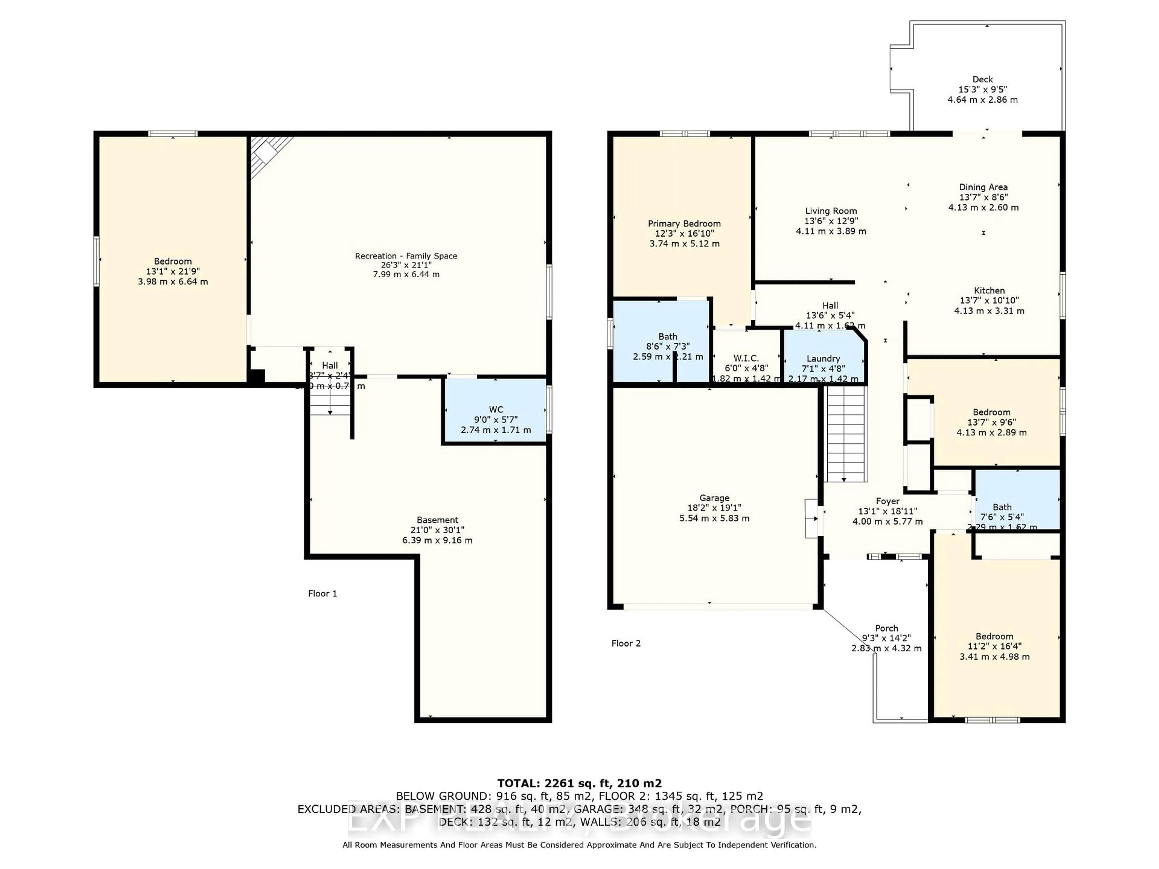 Floor plan for 9 Lucas Crt, Brighton Ontario K0K 1H0