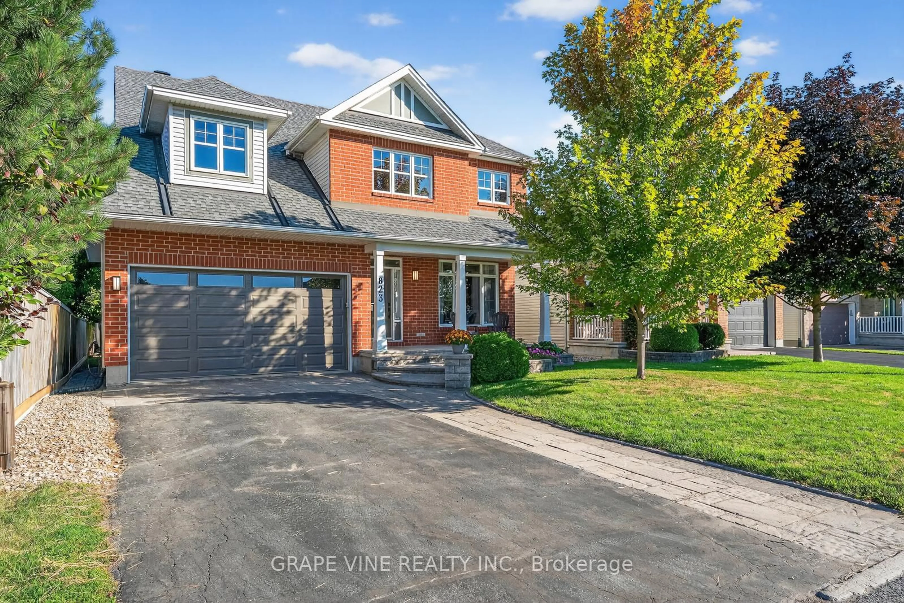 Home with brick exterior material, street for 823 Scala Ave, Orleans Ontario K4A 4M2