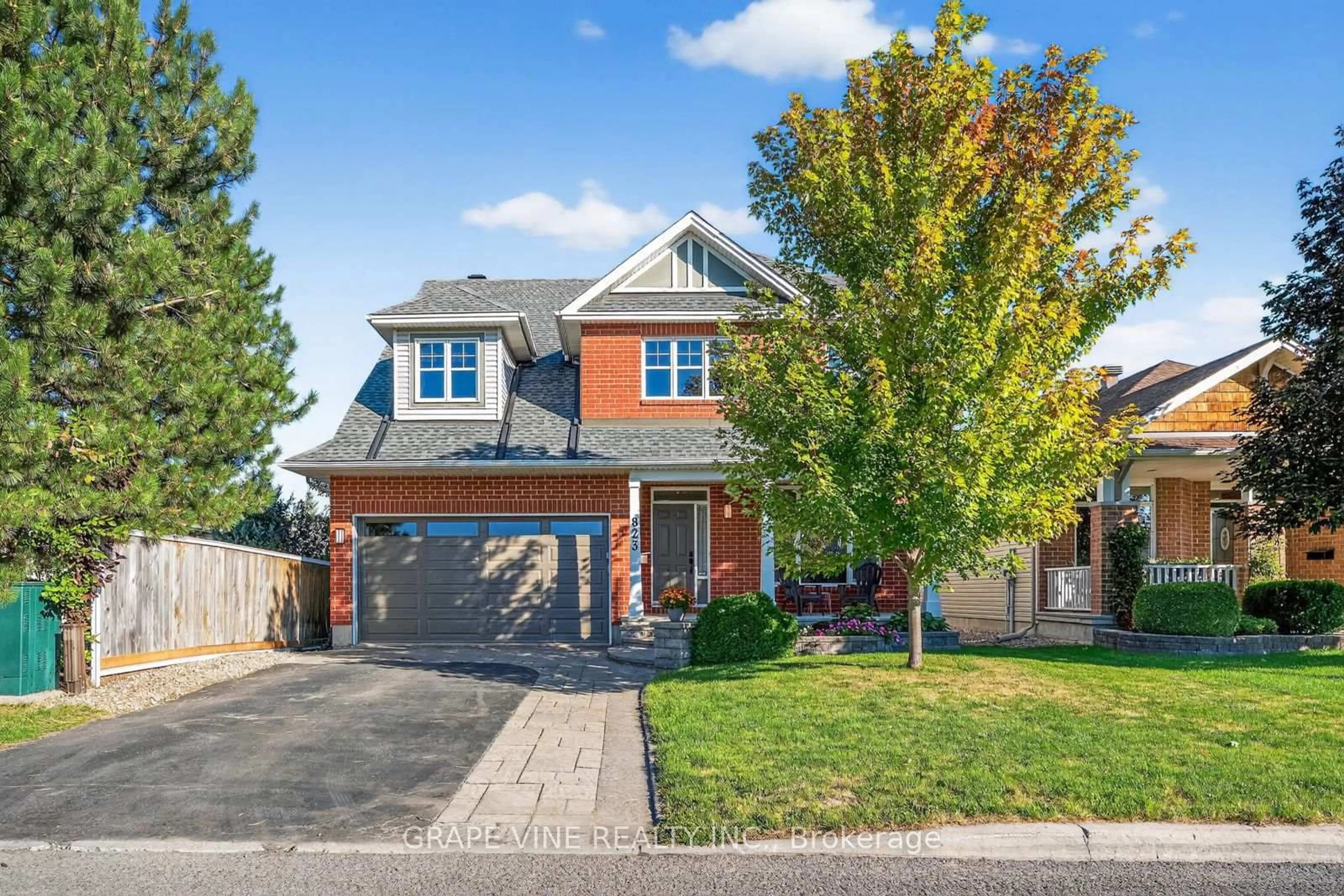 Home with brick exterior material, street for 823 Scala Ave, Orleans Ontario K4A 4M2