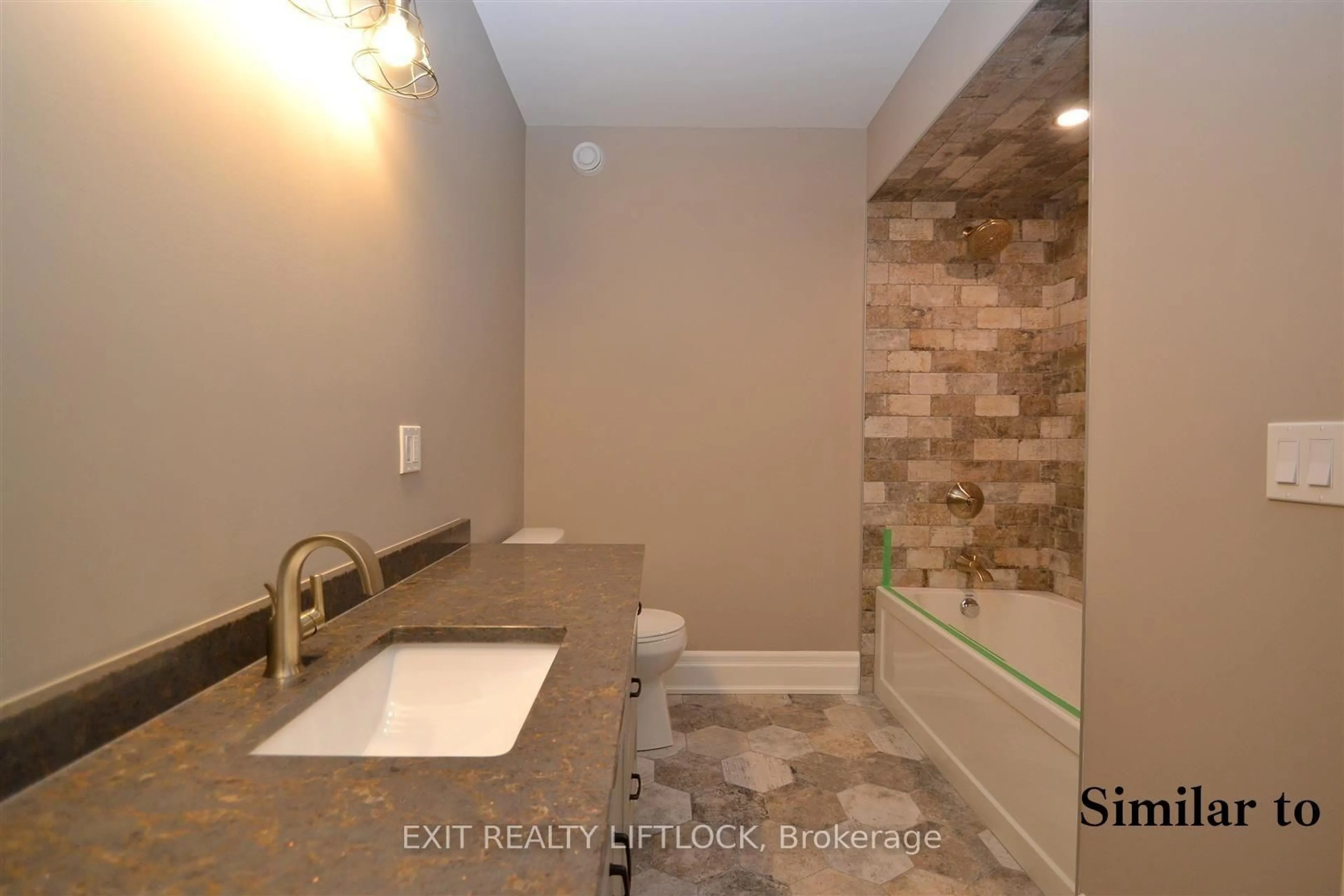 Contemporary bathroom, ceramic/tile floor for 1918 Davenport Rd, Cavan Monaghan Ontario L0A 1C0