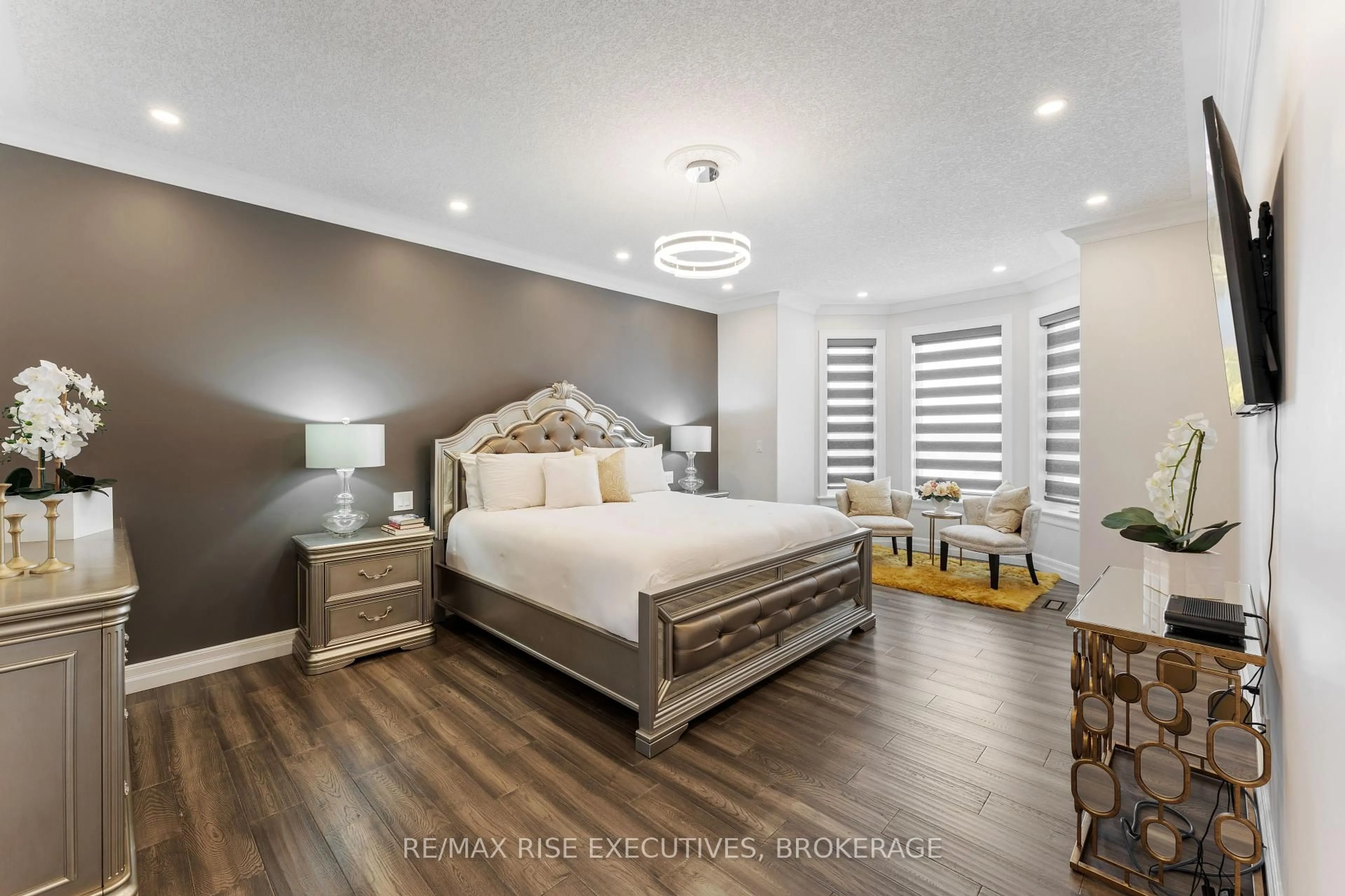 Bedroom with bed, wood/laminate floor for 78 Aragon Rd, Kingston Ontario K0H 1S0