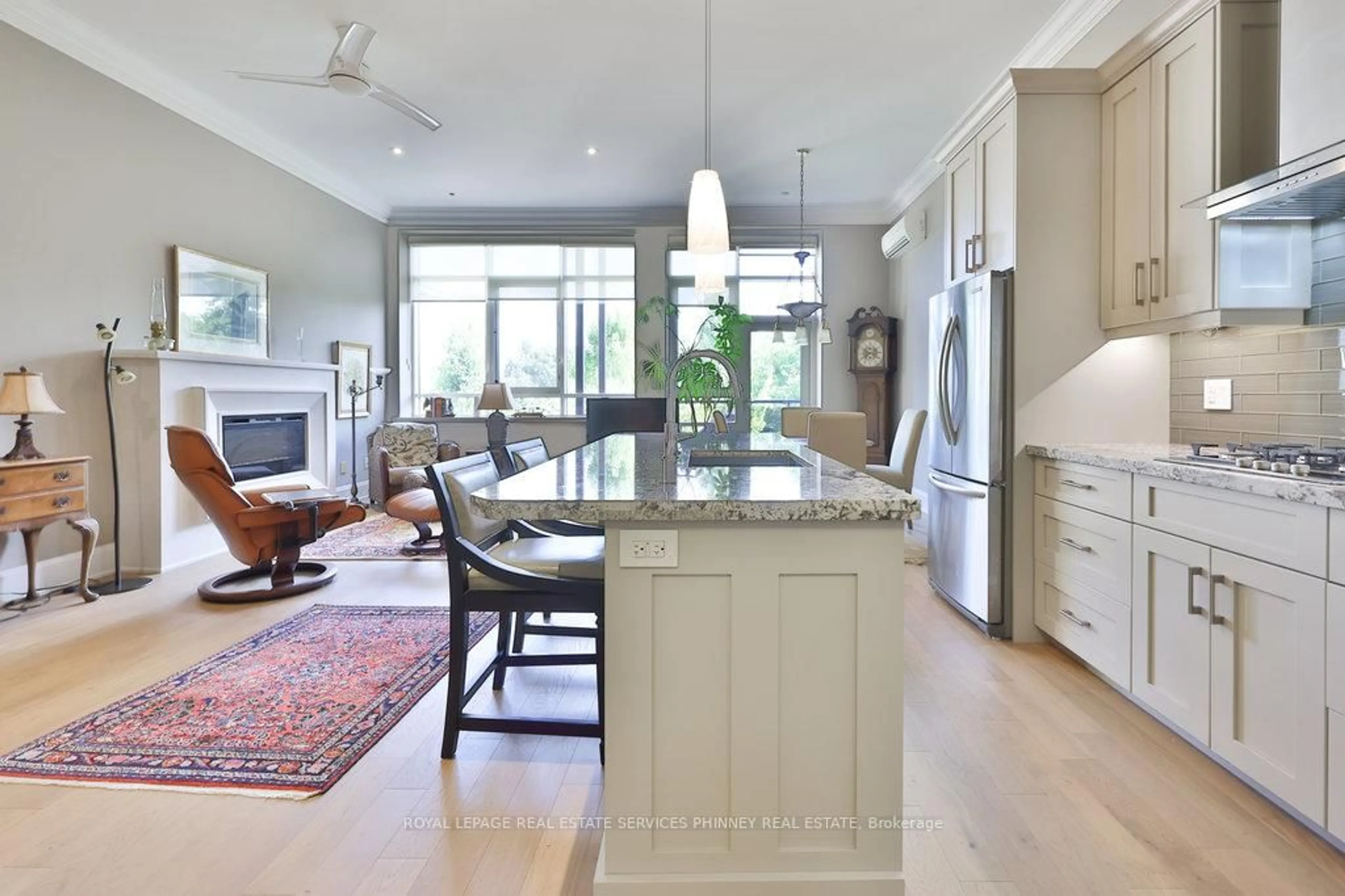 Open concept kitchen, unknown for 397 King St #204, Hamilton Ontario L9H 1W9