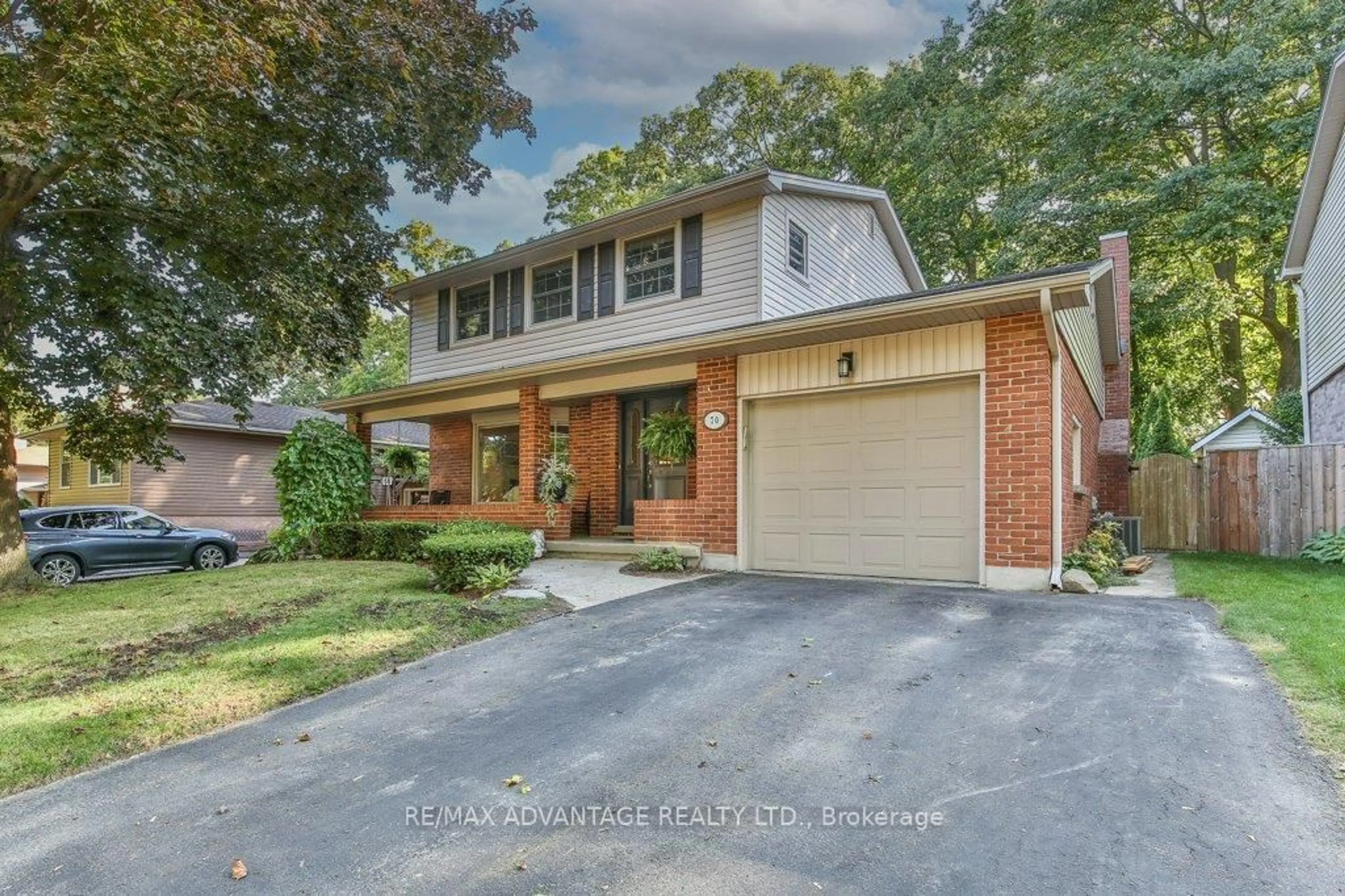 Home with brick exterior material, street for 70 Fairlane Rd, London South Ontario N6K 3E4