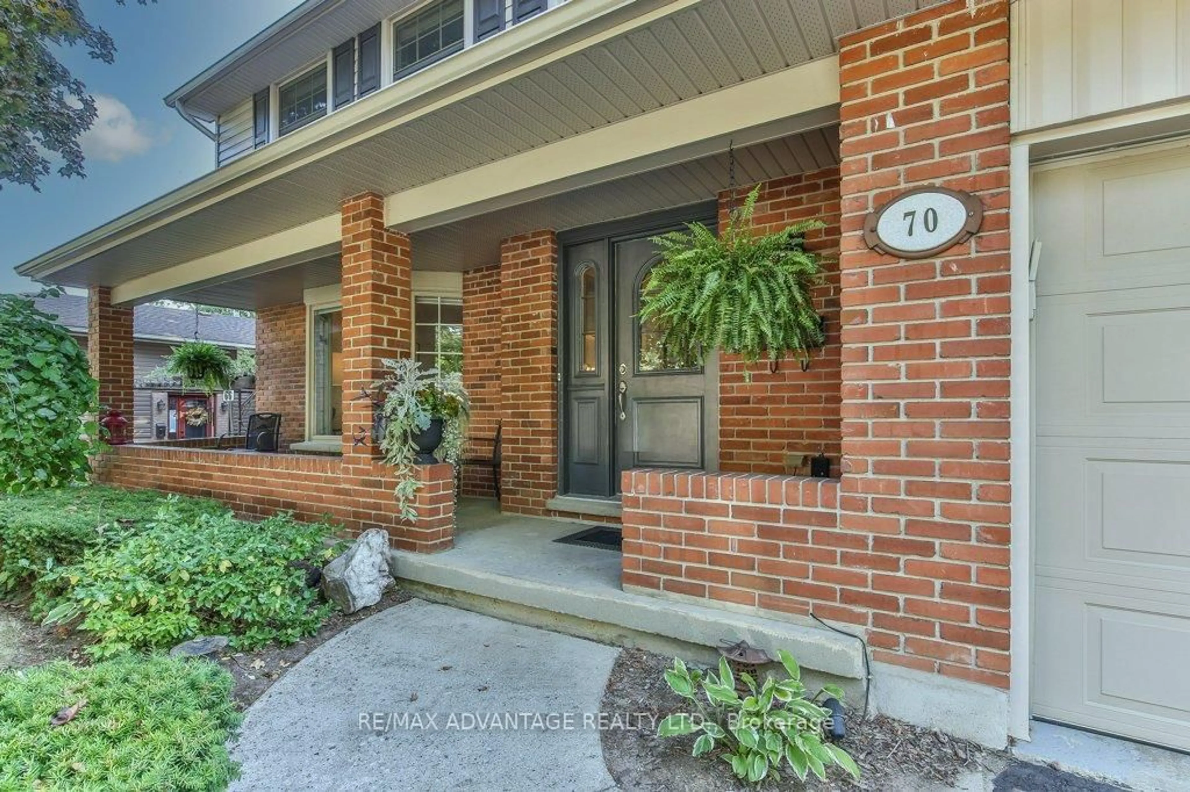 Home with brick exterior material, street for 70 Fairlane Rd, London South Ontario N6K 3E4