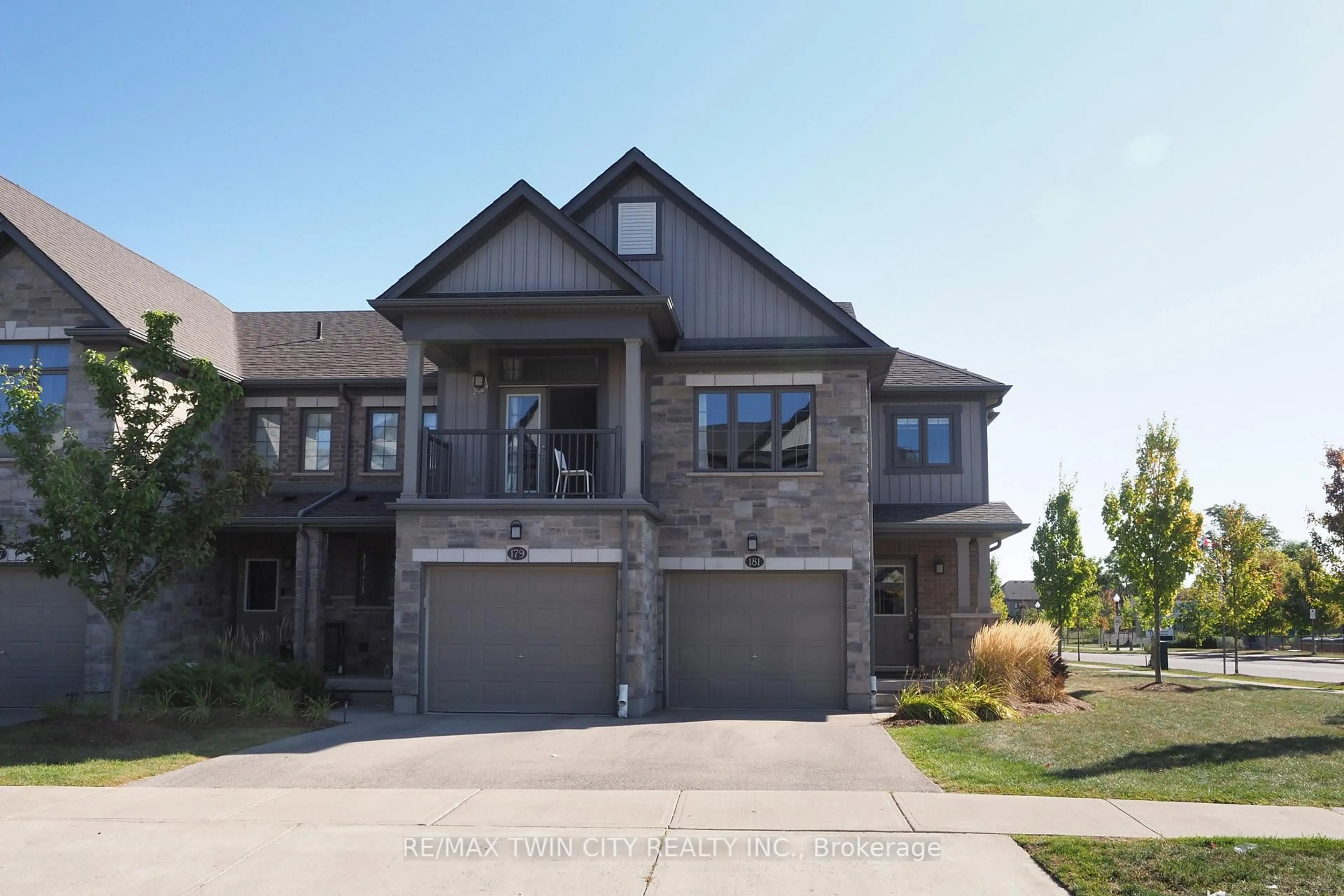 Home with brick exterior material, street for 181 South Creek Dr, Kitchener Ontario N2P 0E1