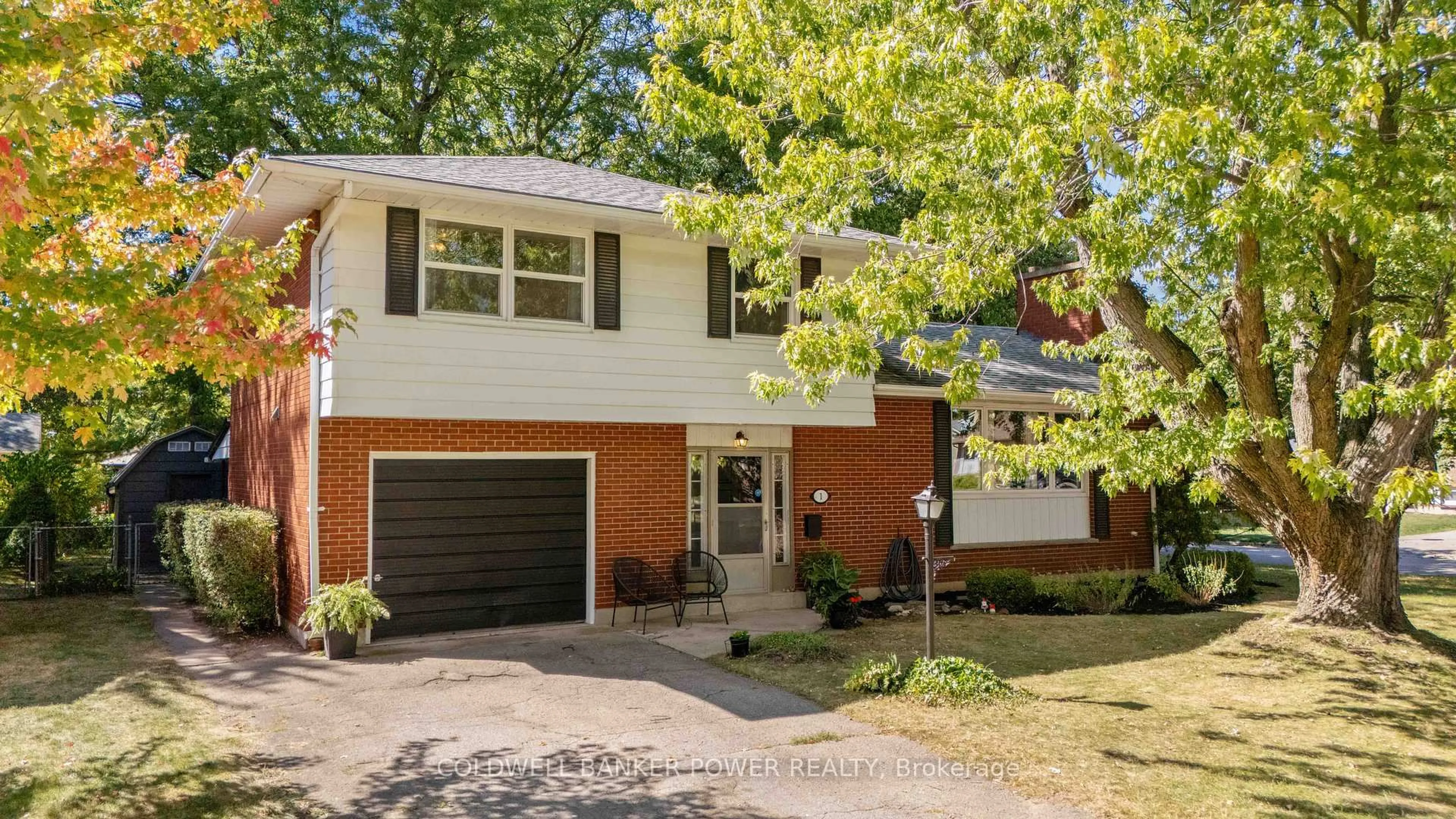 Home with brick exterior material, street for 1 Mcleod Cres, London North Ontario N5X 1S7
